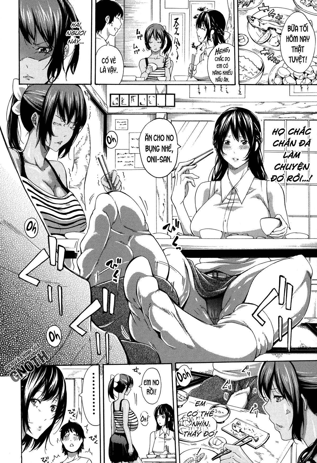 Đọc truyện hentai Bắn vào bên trong em gái tôi - Chap 1