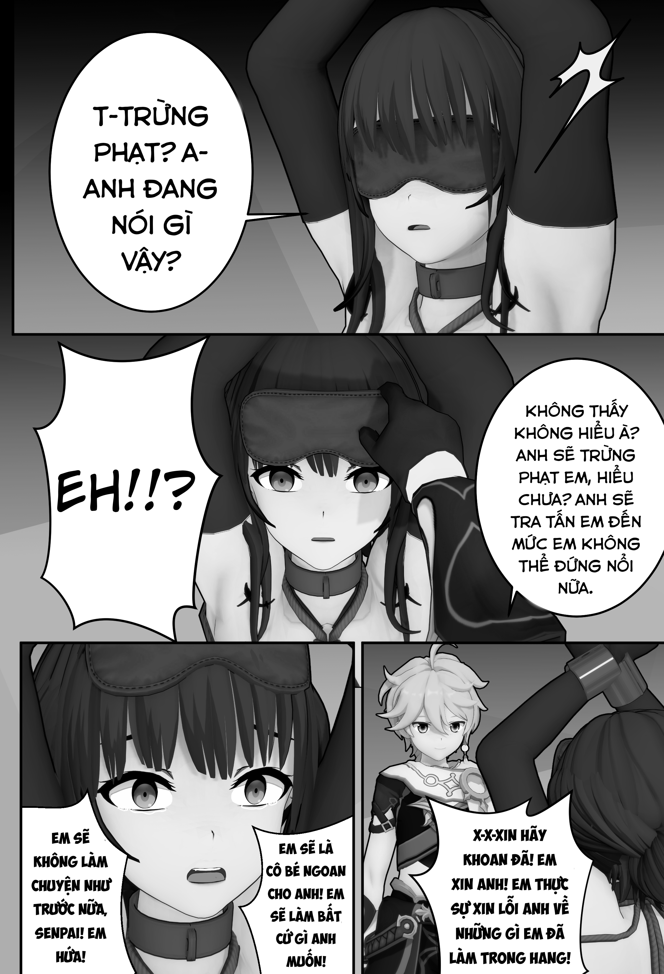 Đọc truyện hentai Hậu bối bé bỏng dễ thương của tôi không còn bướng bỉnh nữa! (Genshin Impact) - Oneshot