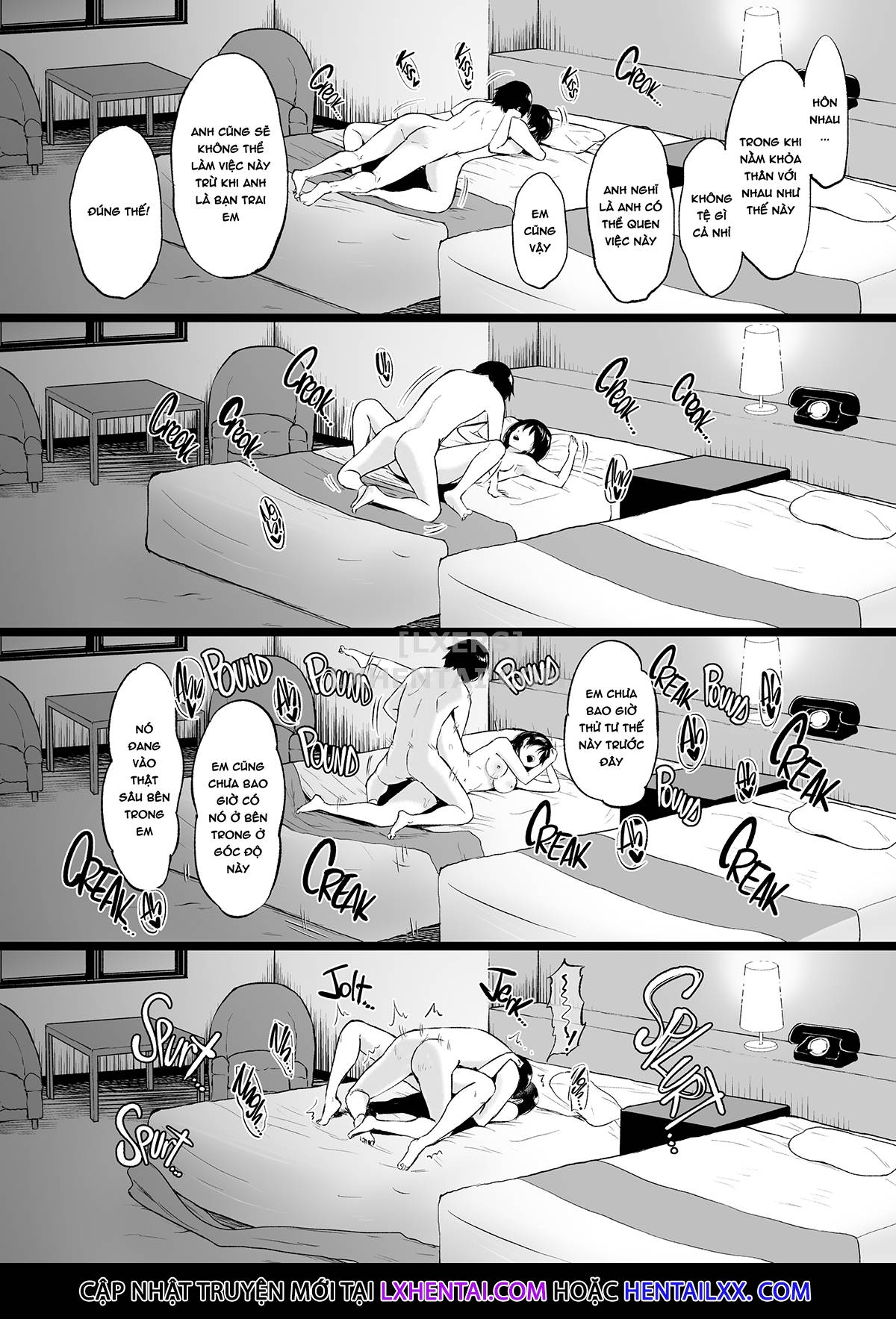 Đọc truyện hentai Newly Addicted - My Plain Jane Girlfriend and I Spent Our Entire Hot Springs Trip Fucking - Oneshot