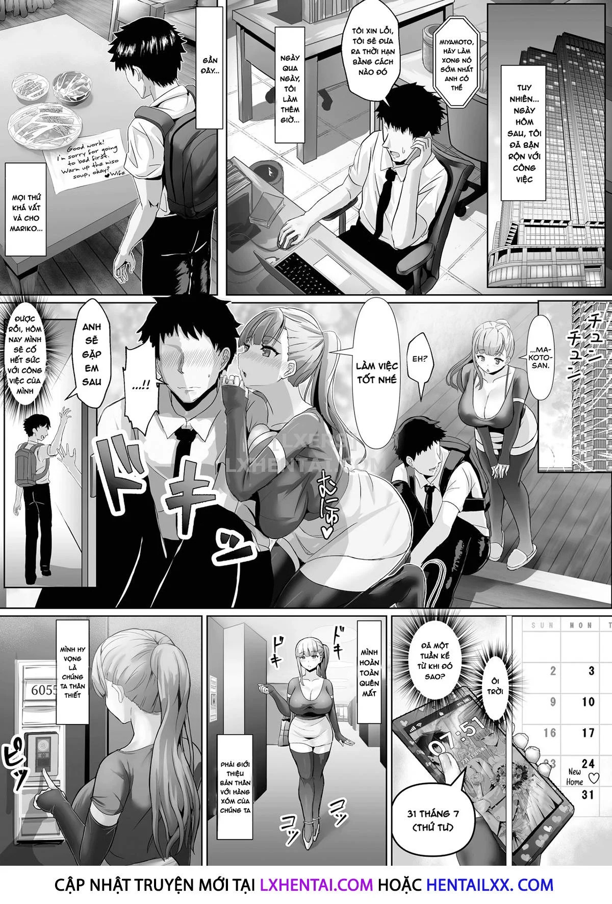Đọc truyện hentai Tsuma ga Midareta Sugata o Boku wa Shiranai - Oneshot