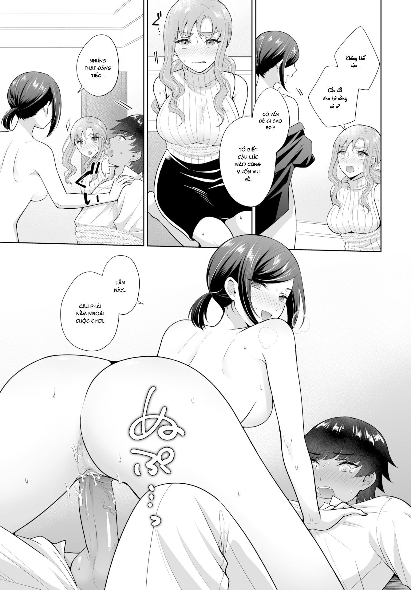 Đọc truyện hentai The Royal Bride Battle Royale - Chap 6: 3some + Yuri