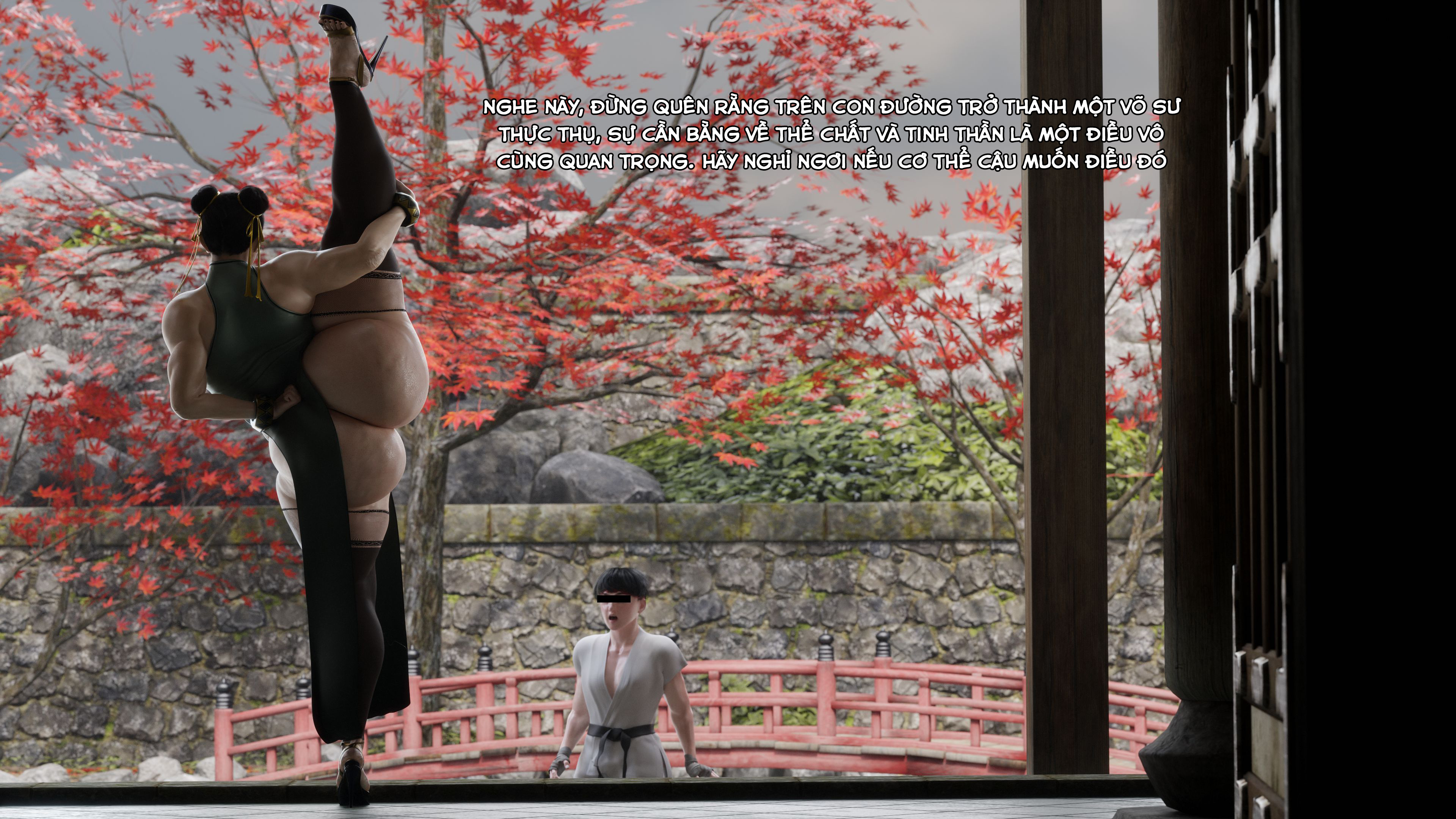 Đọc truyện hentai Học sinh yêu thích của Chun-Li (Chiến binh đường phố) - Oneshot