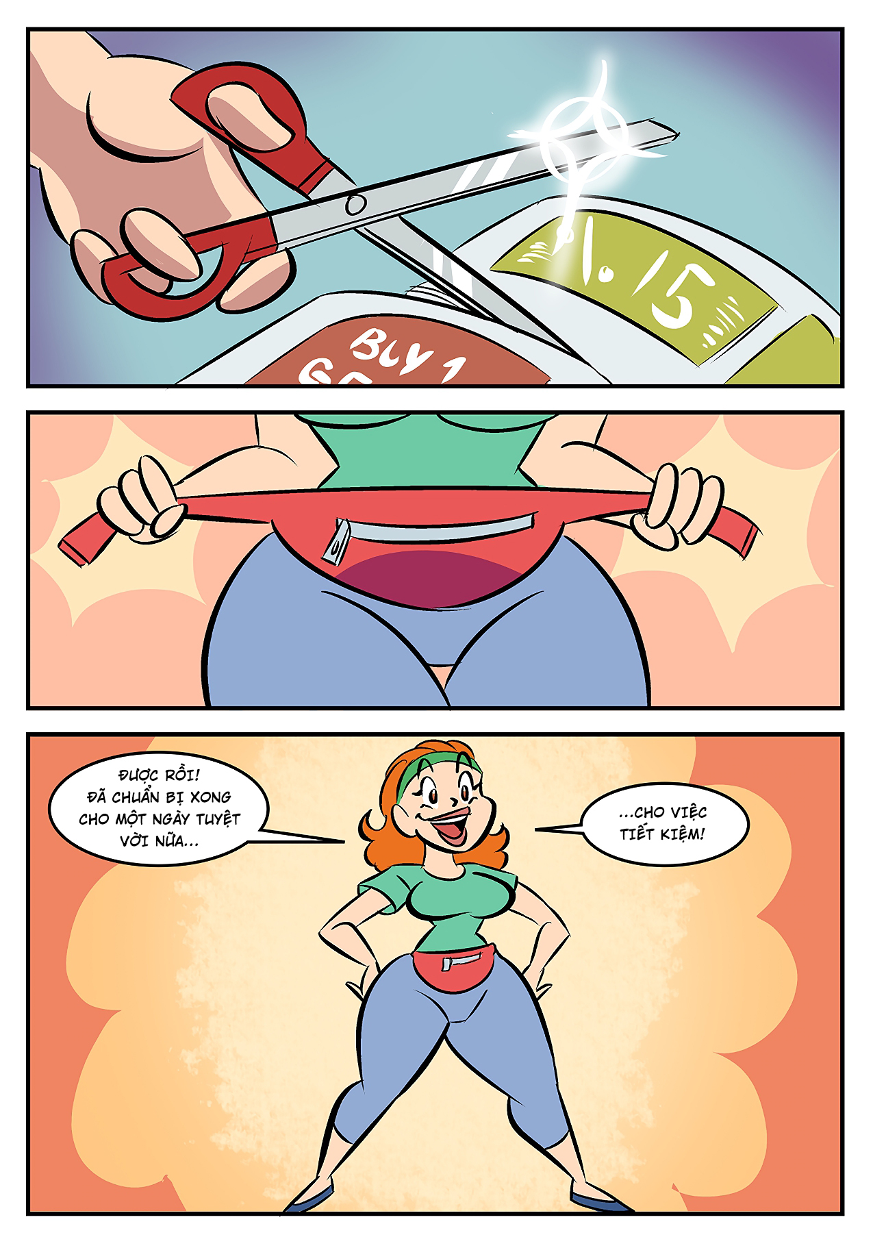 Đọc truyện hentai Bà nội trợ nghiện đồ giảm giá - Oneshot