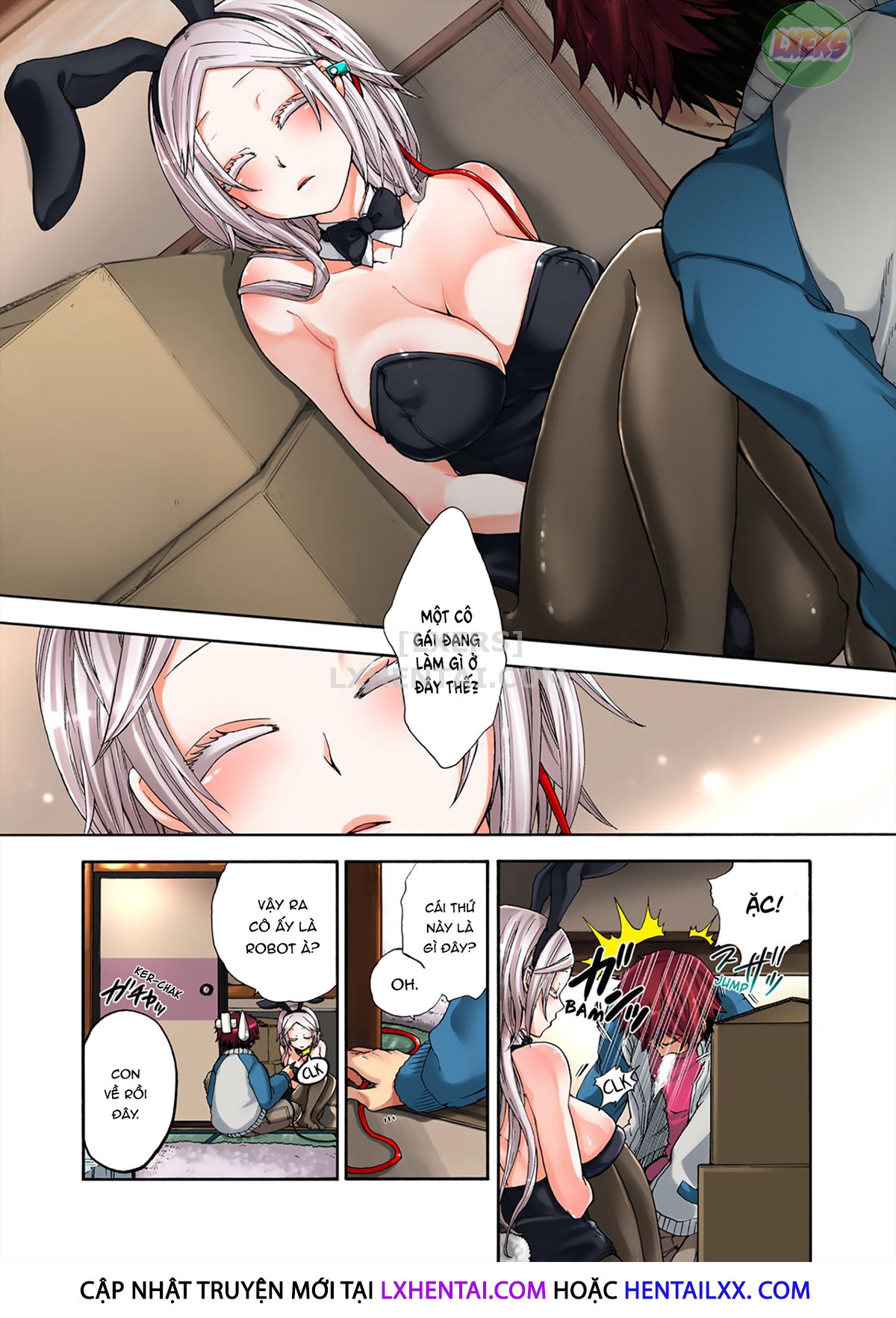 Đọc truyện hentai Robot thú cưng Lilly - Chap 12