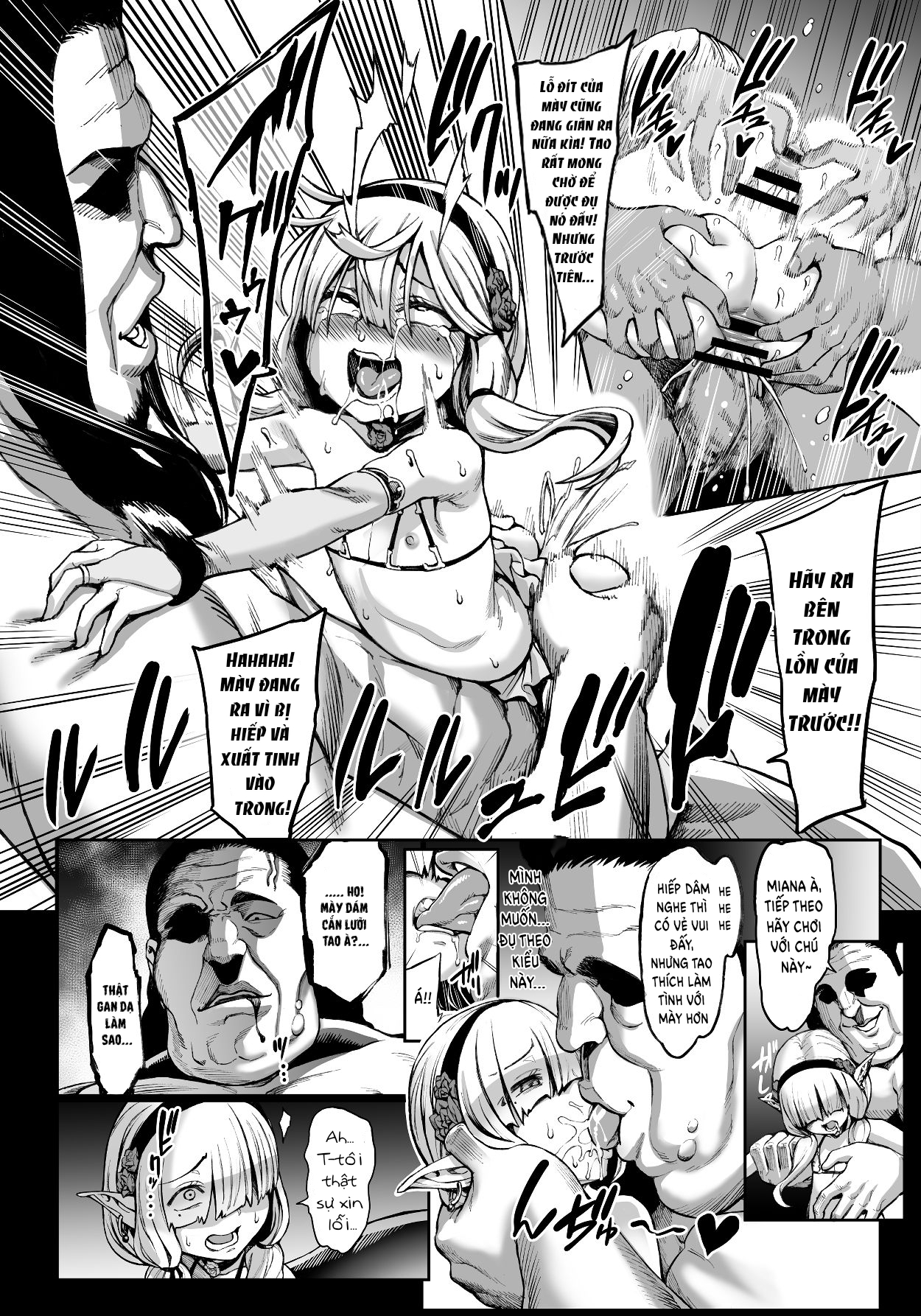 Đọc truyện hentai Houjou no Reizoku Elf 6 - Oneshot xịn xò