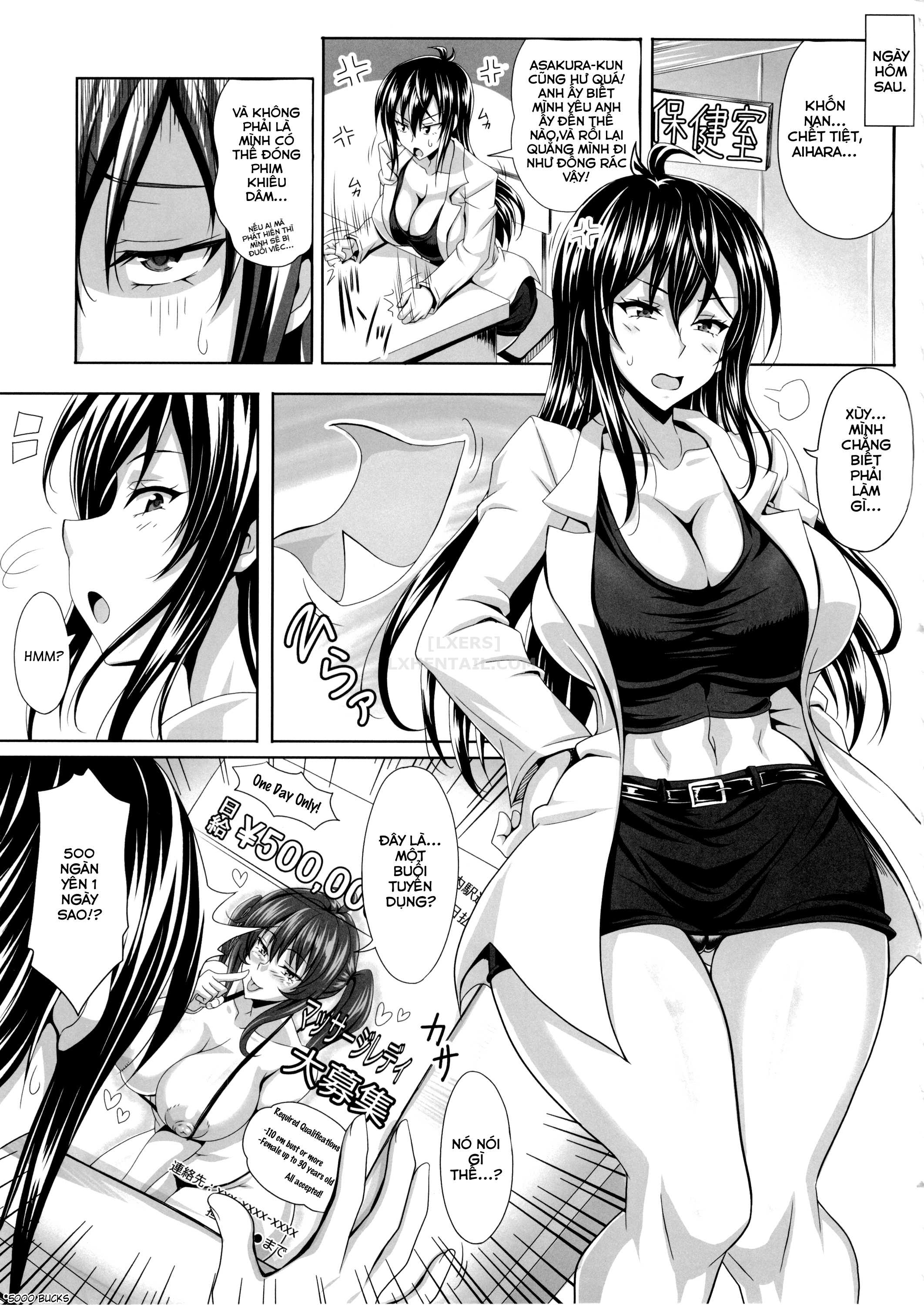 Đọc truyện hentai Boku dake no Bakunyuu Ona-maid - Yuna Sensei no Junan - Oneshot