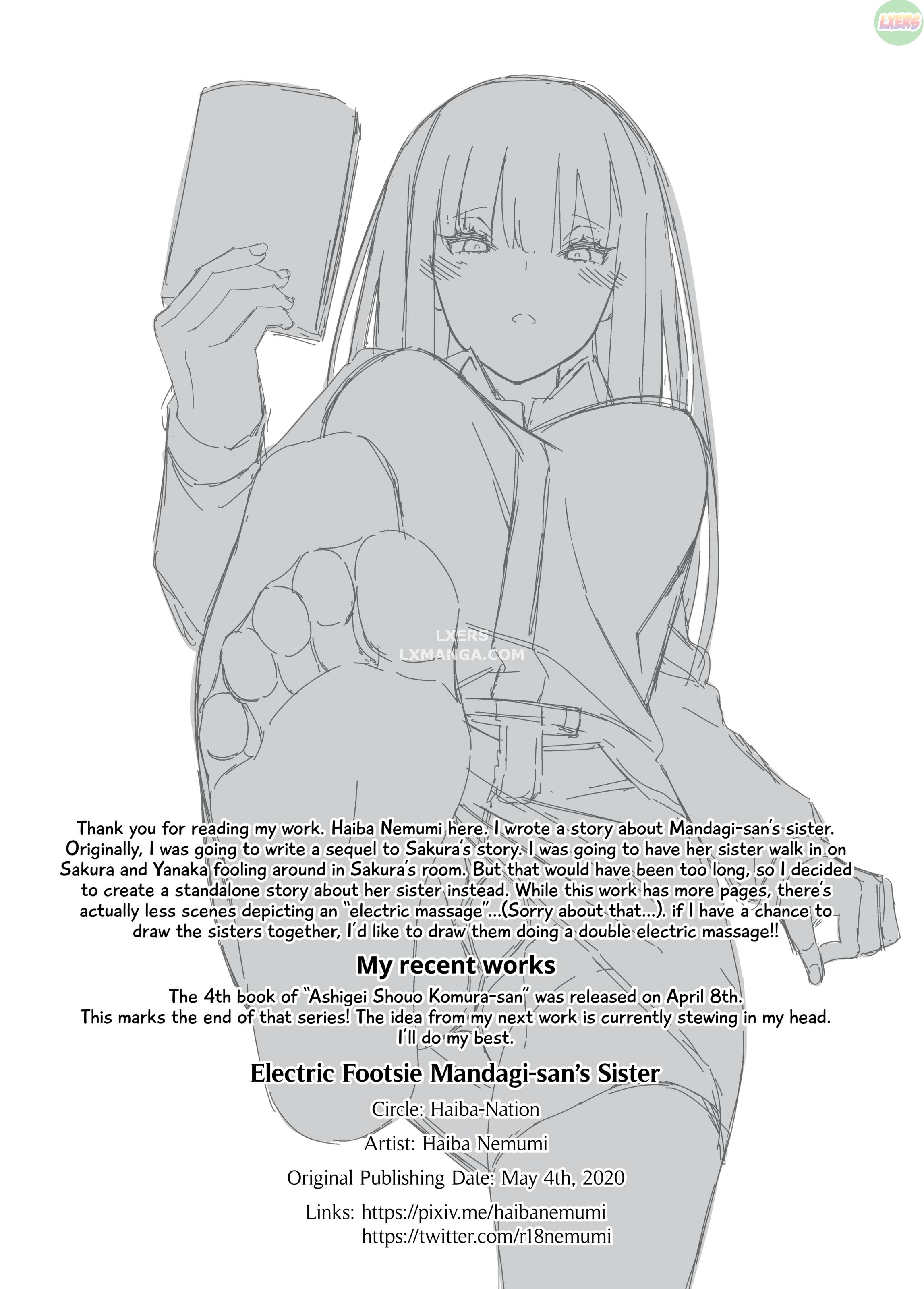 Đọc truyện hentai Chị gái của máy mát xa điện Mandagi - Oneshot