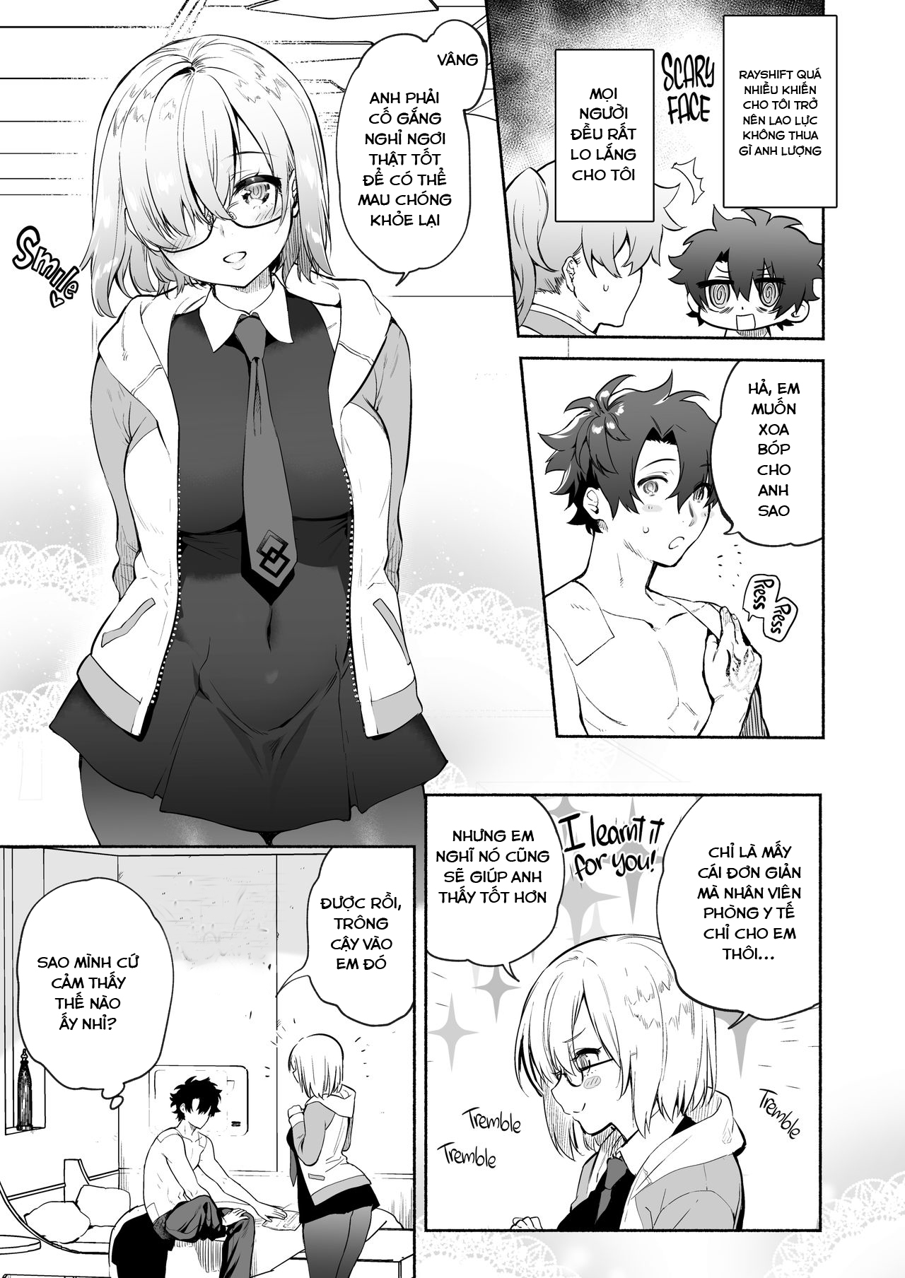 Đọc truyện hentai Senpai Senyou Massage-ya-san (Fate/Grand Order) - Oneshot