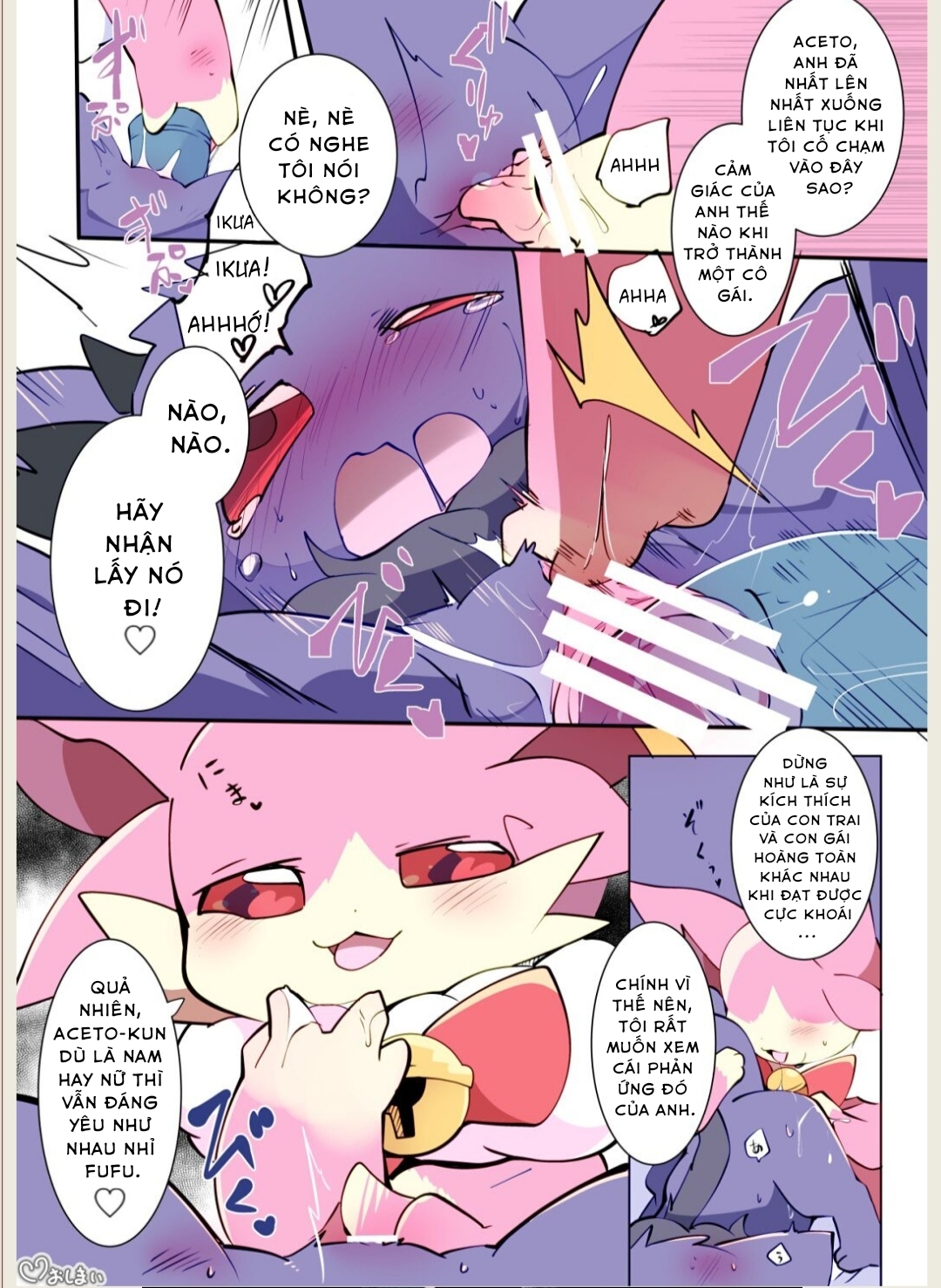 Đọc truyện hentai Thiên thần và ác quỷ - Oneshot + bonus (full color)