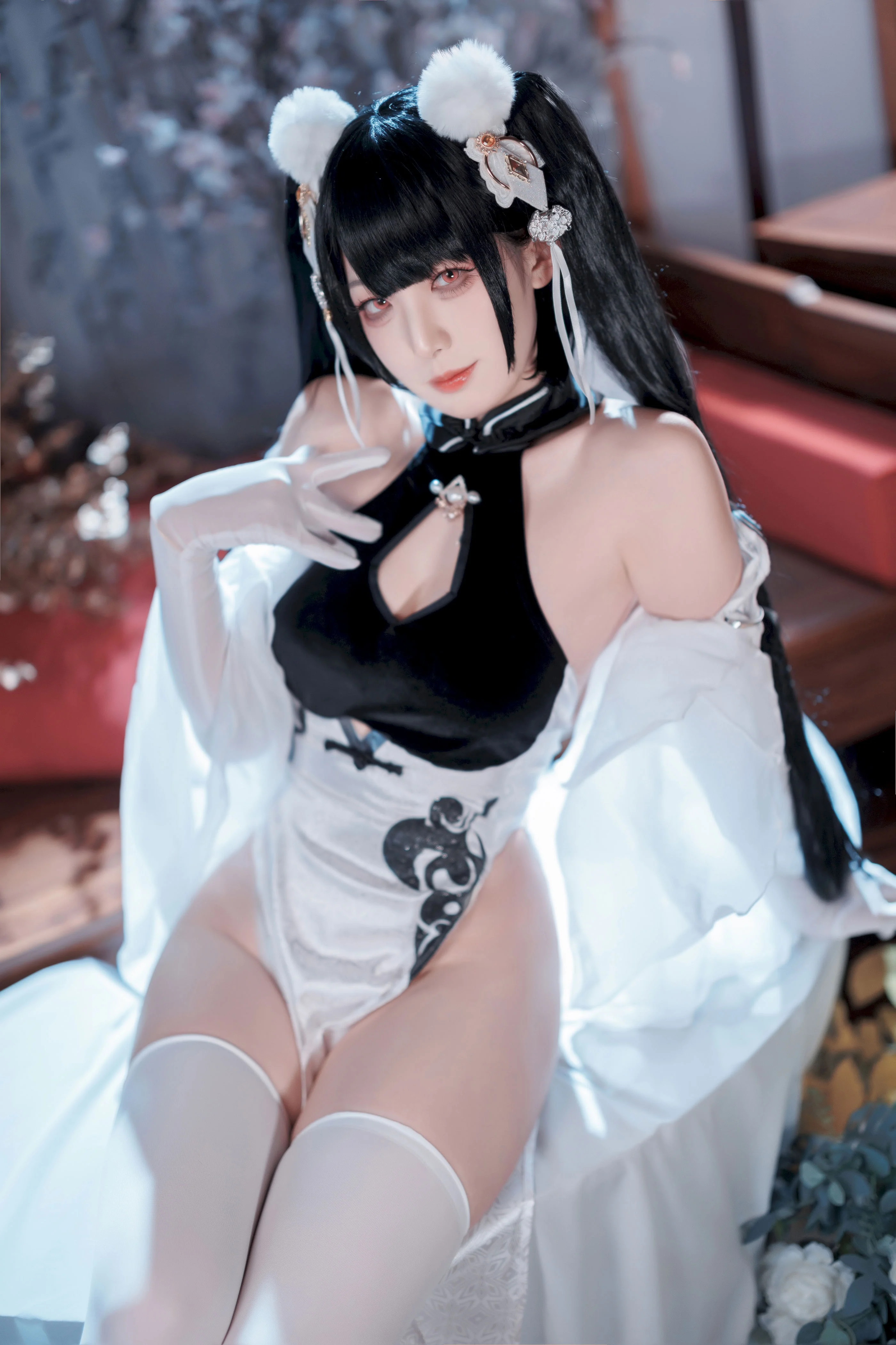 Đọc truyện hentai Tuyển tập Albums siêu phẩm Cosplay - Chap 1170 - The Frontier V - Azur Lane Peter Strasser Erotic Books and Jade
