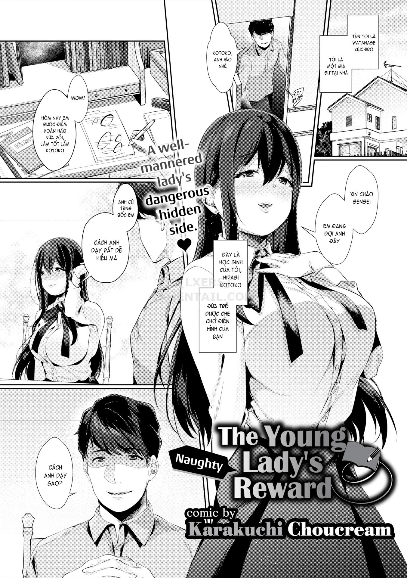 Đọc truyện hentai Henai Binetsu - Chap 6 - The Naughty Young Ladys Reward