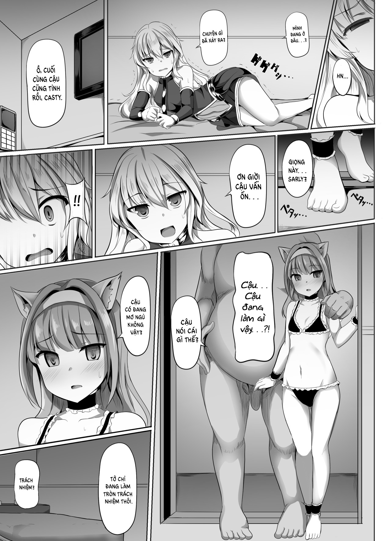 Đọc truyện hentai Cass & Sarly Hypno - Oneshot