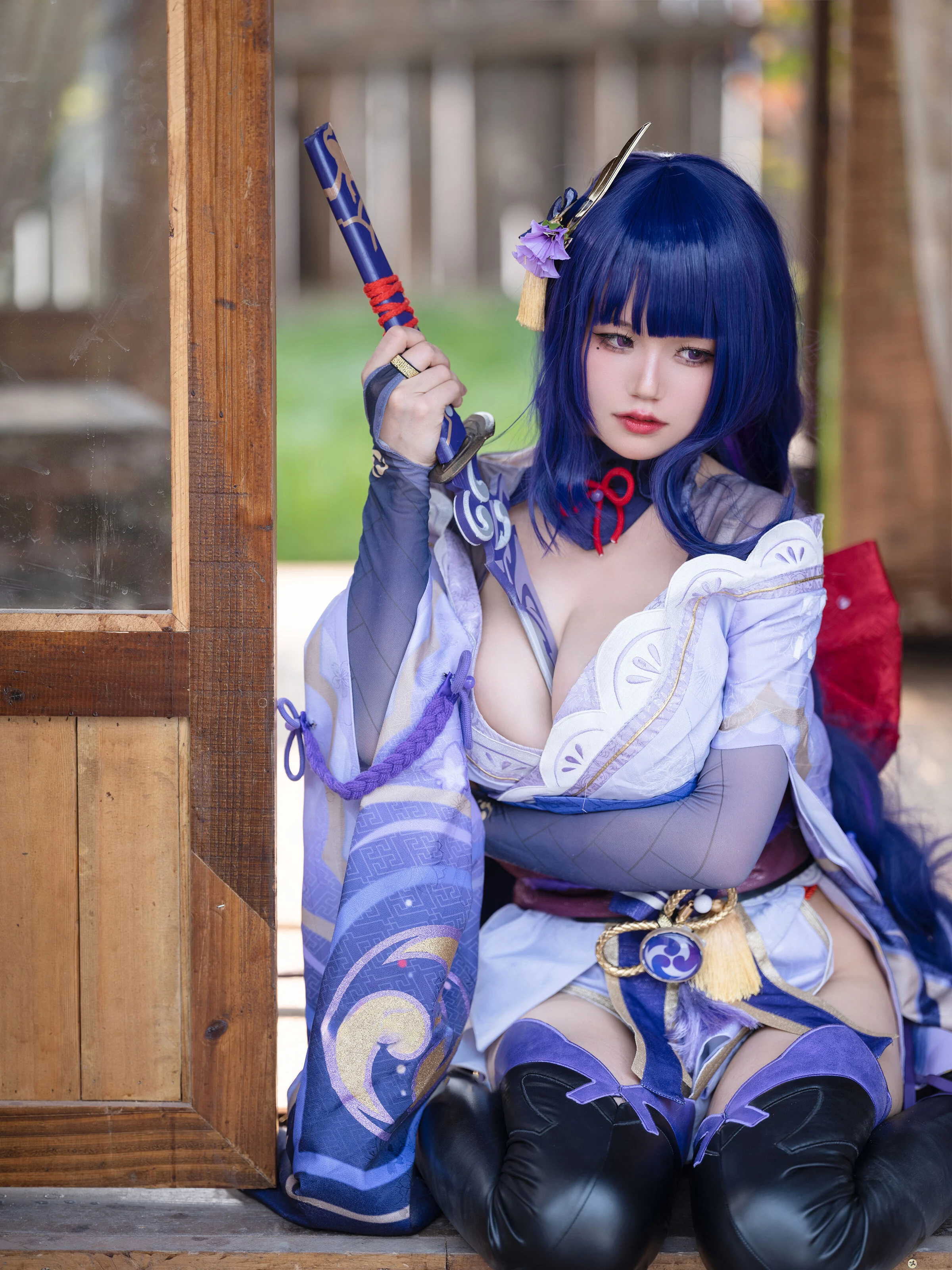 Đọc truyện hentai Tuyển tập Albums siêu phẩm Cosplay - Chap 232 - [Chiyo Ogura w] General Raiden