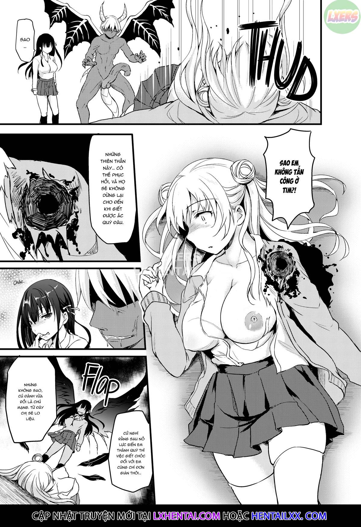 Đọc truyện hentai Sore wa Zankoku na Akuma no Mitsu - Chap 5 - [END]