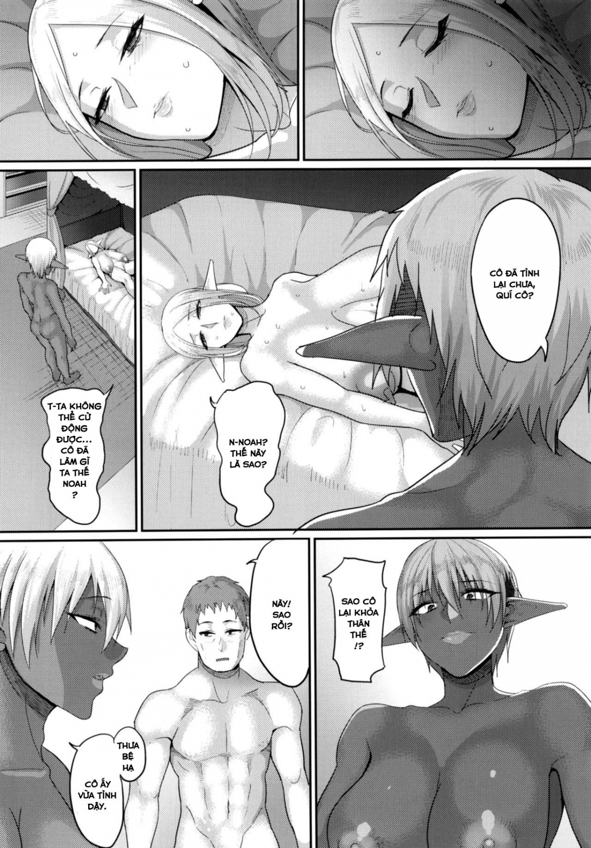 Đọc truyện hentai Takabisha Elf Kyousei Konin - Chap 3 - Không ai nhắc thớt cũng không nhớ :(