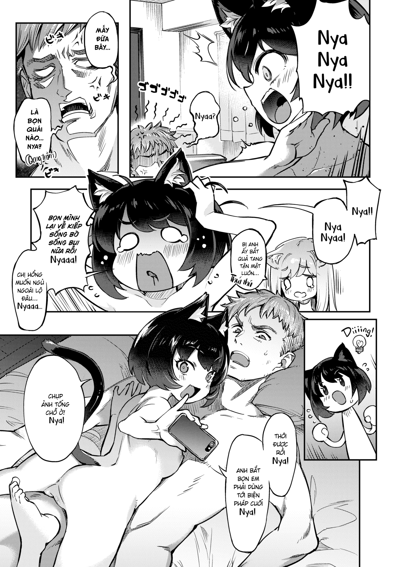 Đọc truyện hentai Hai Bé Mèo Lang Thang - Chap 3