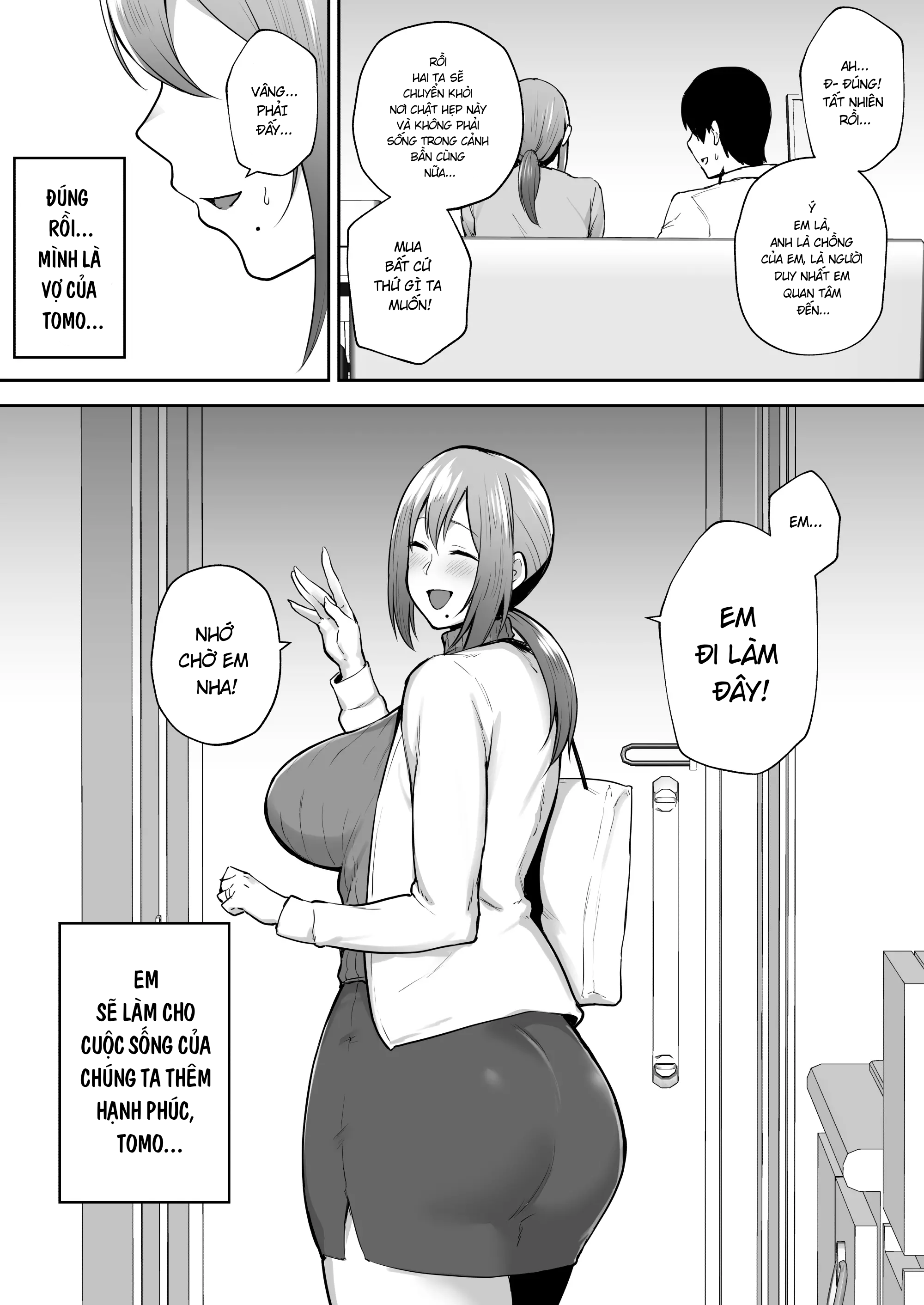 Đọc truyện hentai Vợ ngực bự Yoko - Làm bảo mẫu cho một cậu trai ở chung cư - Chap 3