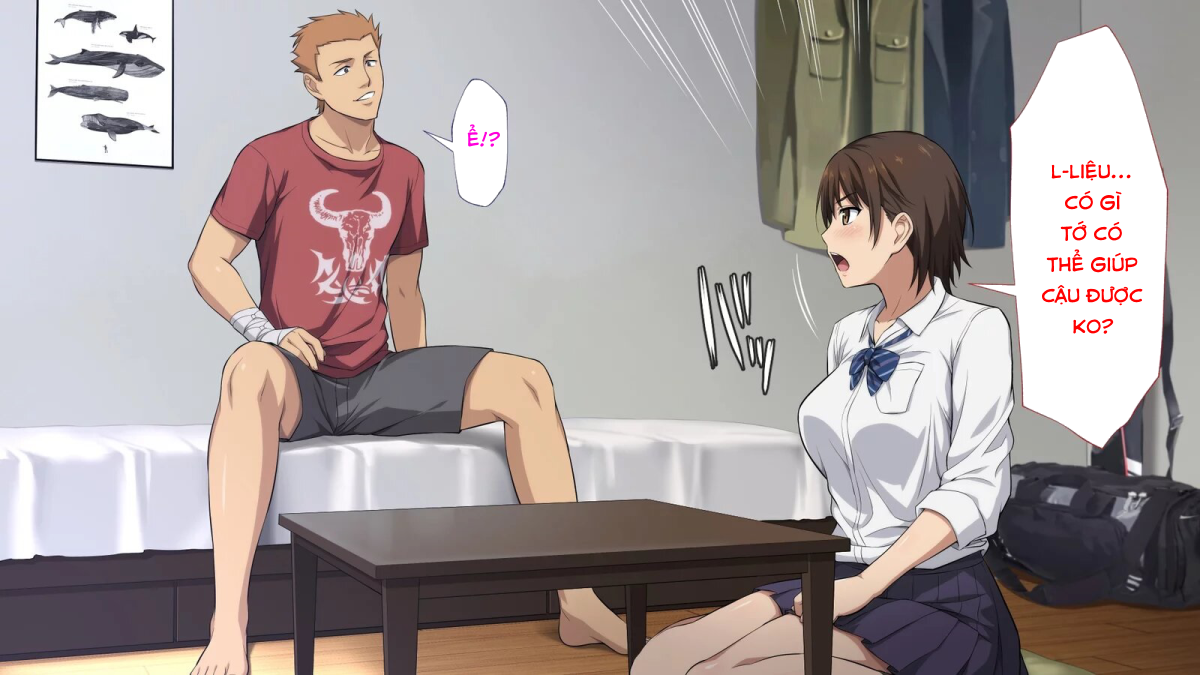 Đọc truyện hentai Netorareta JoshiMane ~Migite no Daida wa Ace no Kanojo~ - Chap 1