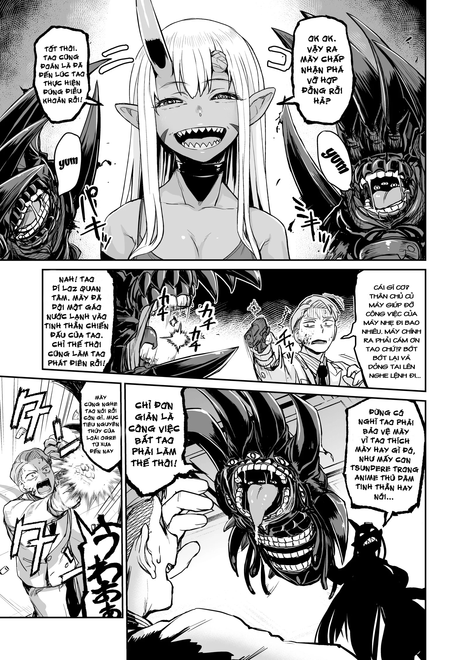 Đọc truyện hentai Ogre gun smoke - Oneshot