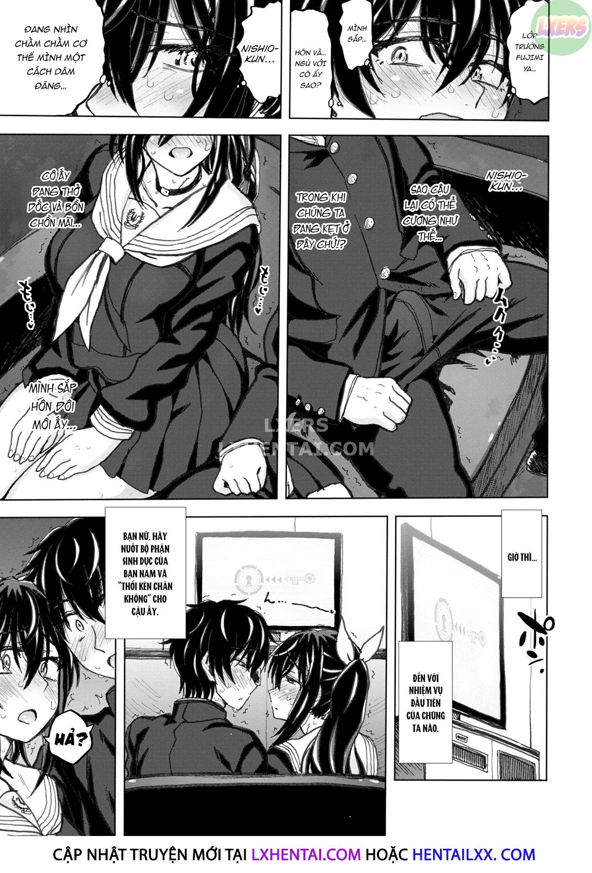 Đọc truyện hentai Căn phòng không thể rời khỏi trừ khi bạn làm tình - Oneshot