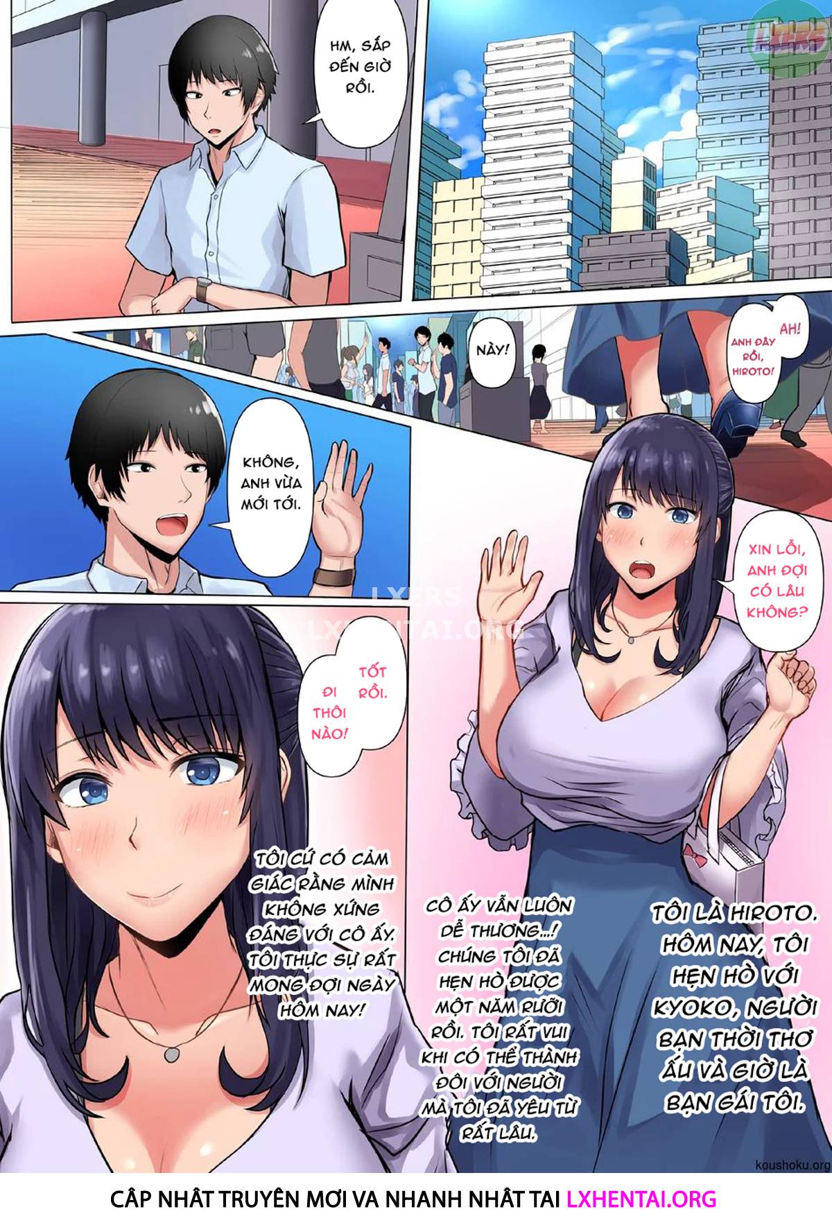 Đọc truyện hentai Người yêu thời thơ ấu của tôi đã bị gài bẫy bởi con cặc khổng lồ của một học sinh lớp trên - Chap 1