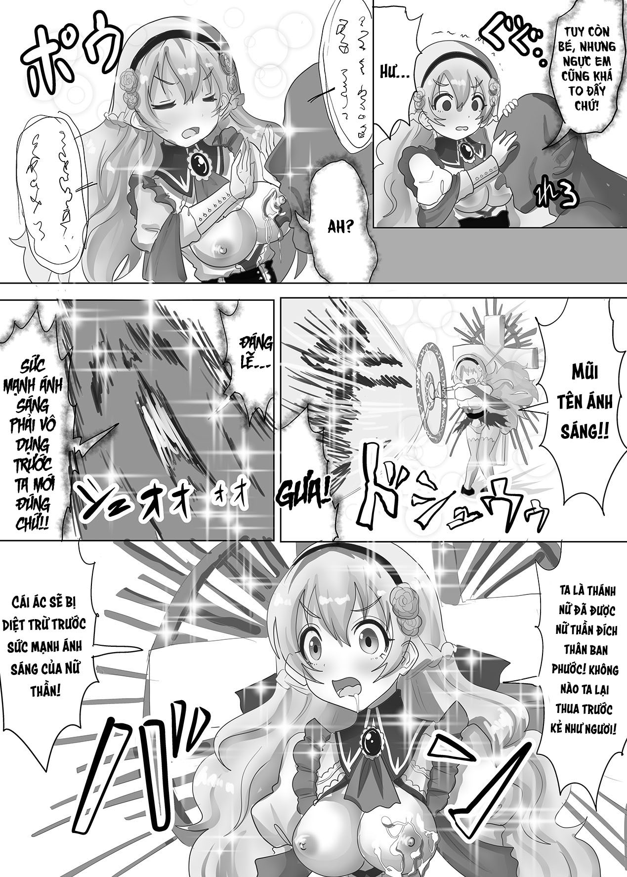 Đọc truyện hentai Thánh nữ chuyển sinh bị Ma vương tà ác hiếp dâm rồi bị ép trở thành cô dâu đẻ con cho hắn - Oneshot nứng