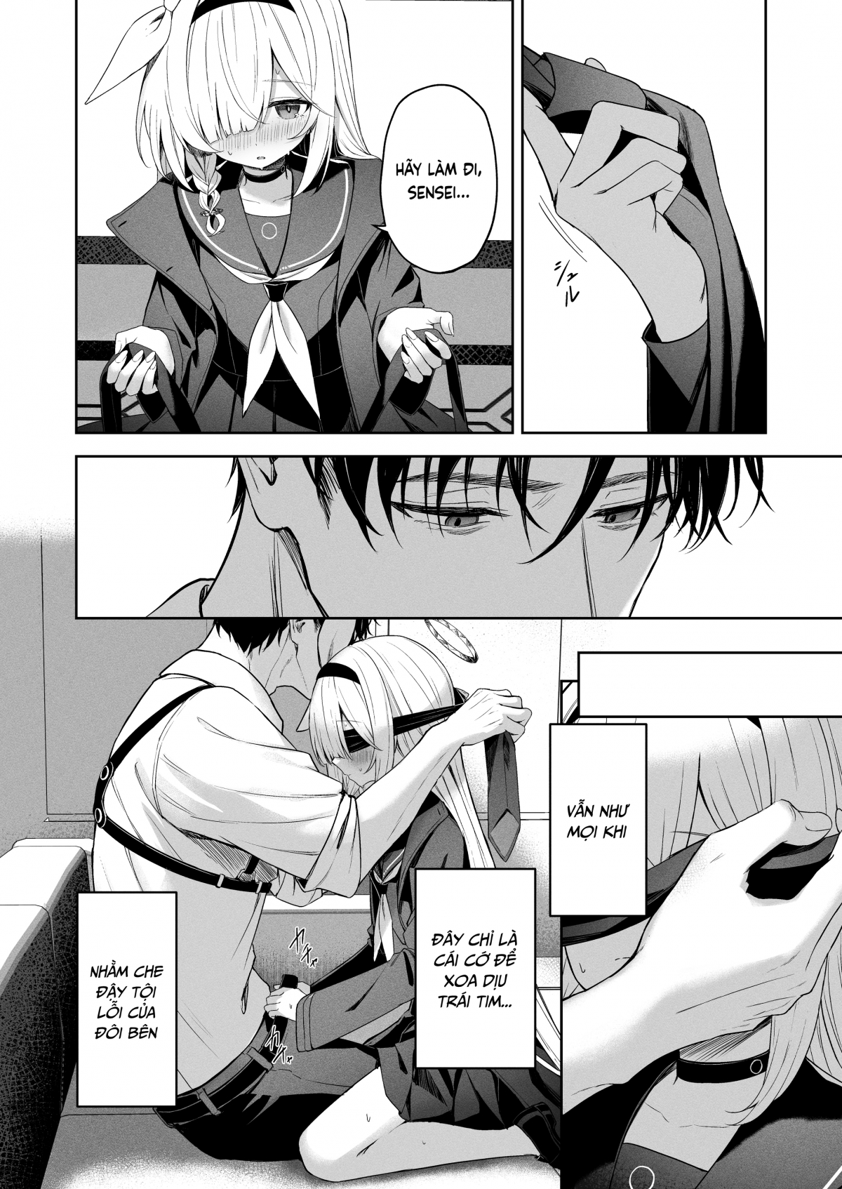 Đọc truyện hentai Trốn tránh cảm giác - Oneshot