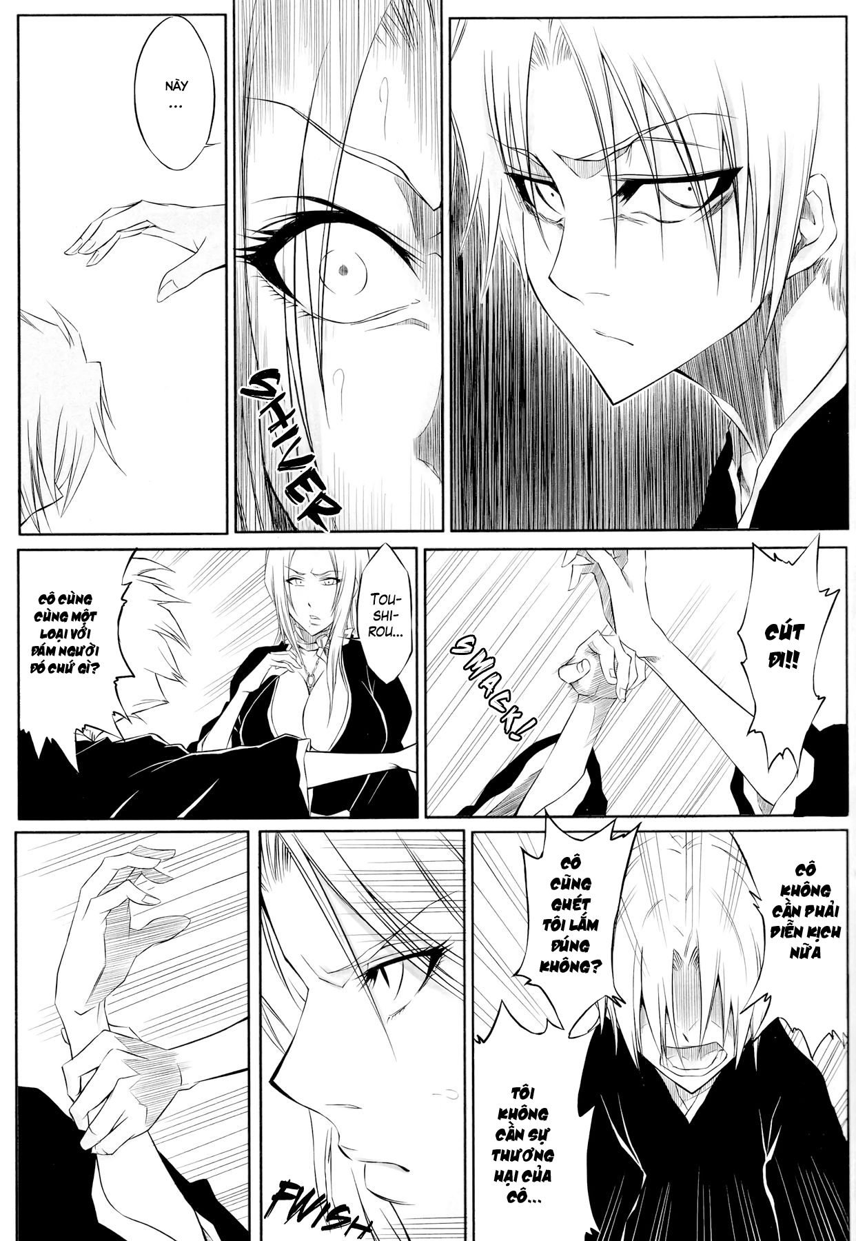 Đọc truyện hentai Tou (Bleach) - Oneshot