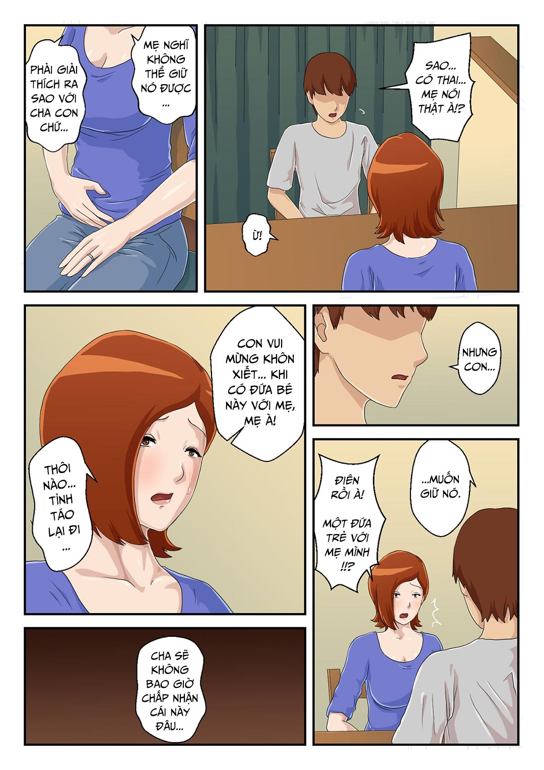 Đọc truyện hentai Bắt gặp mẹ sử dụng cùng app hẹn hò!!! - Chap 2 - [END]