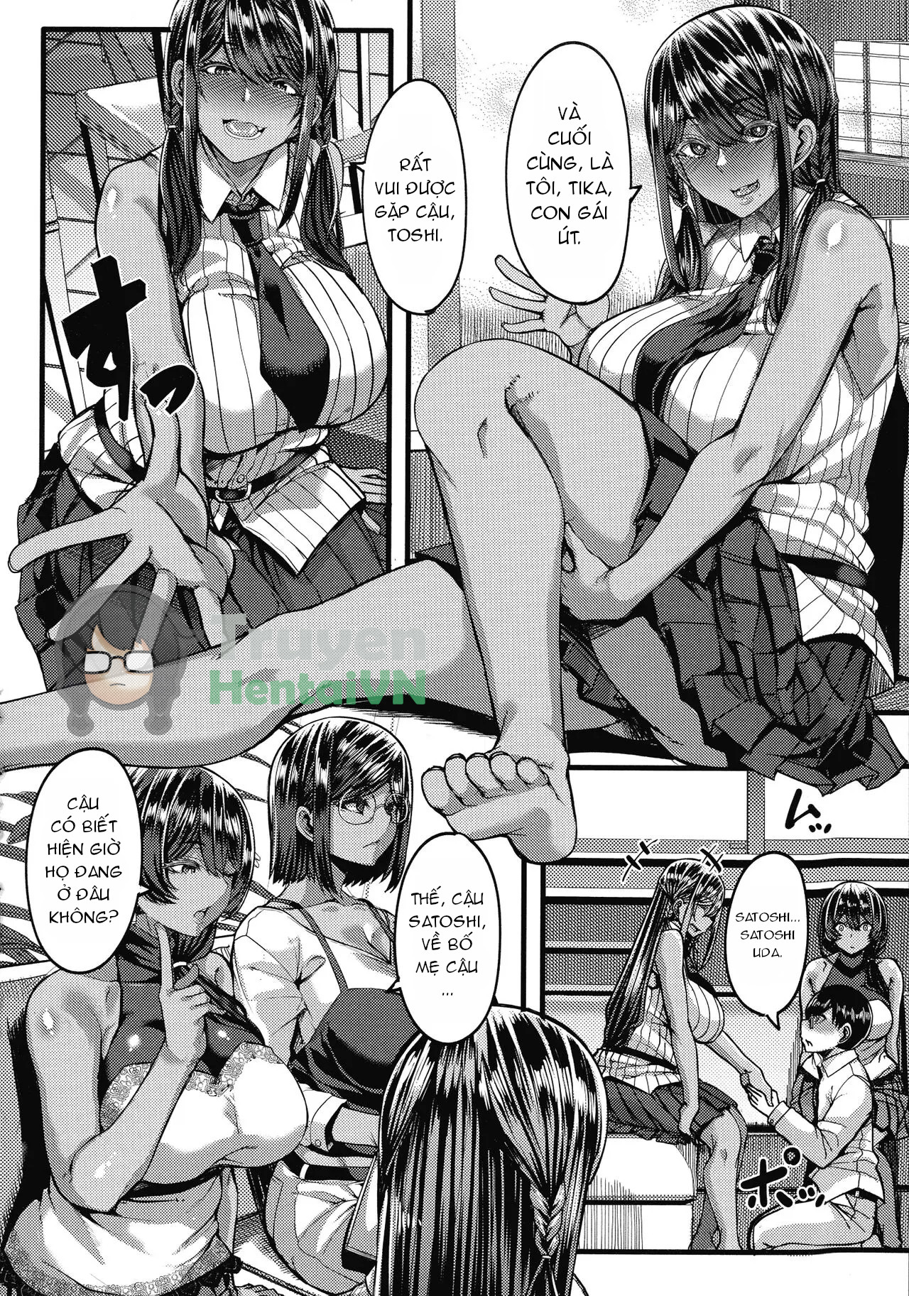 Đọc truyện hentai Kasshoku Hime to Himitsu no Keiyaku - Chap 1