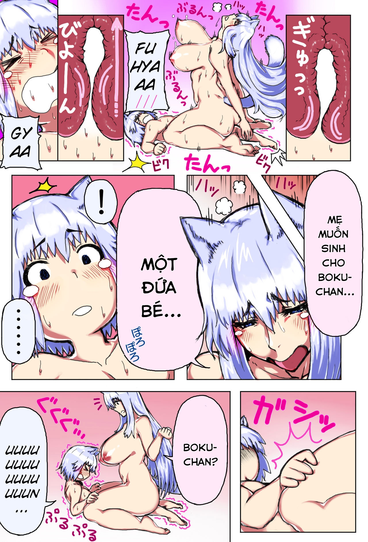 Đọc truyện hentai Love Mating In A World With Only Mother And Son - Oneshot - Phần 2