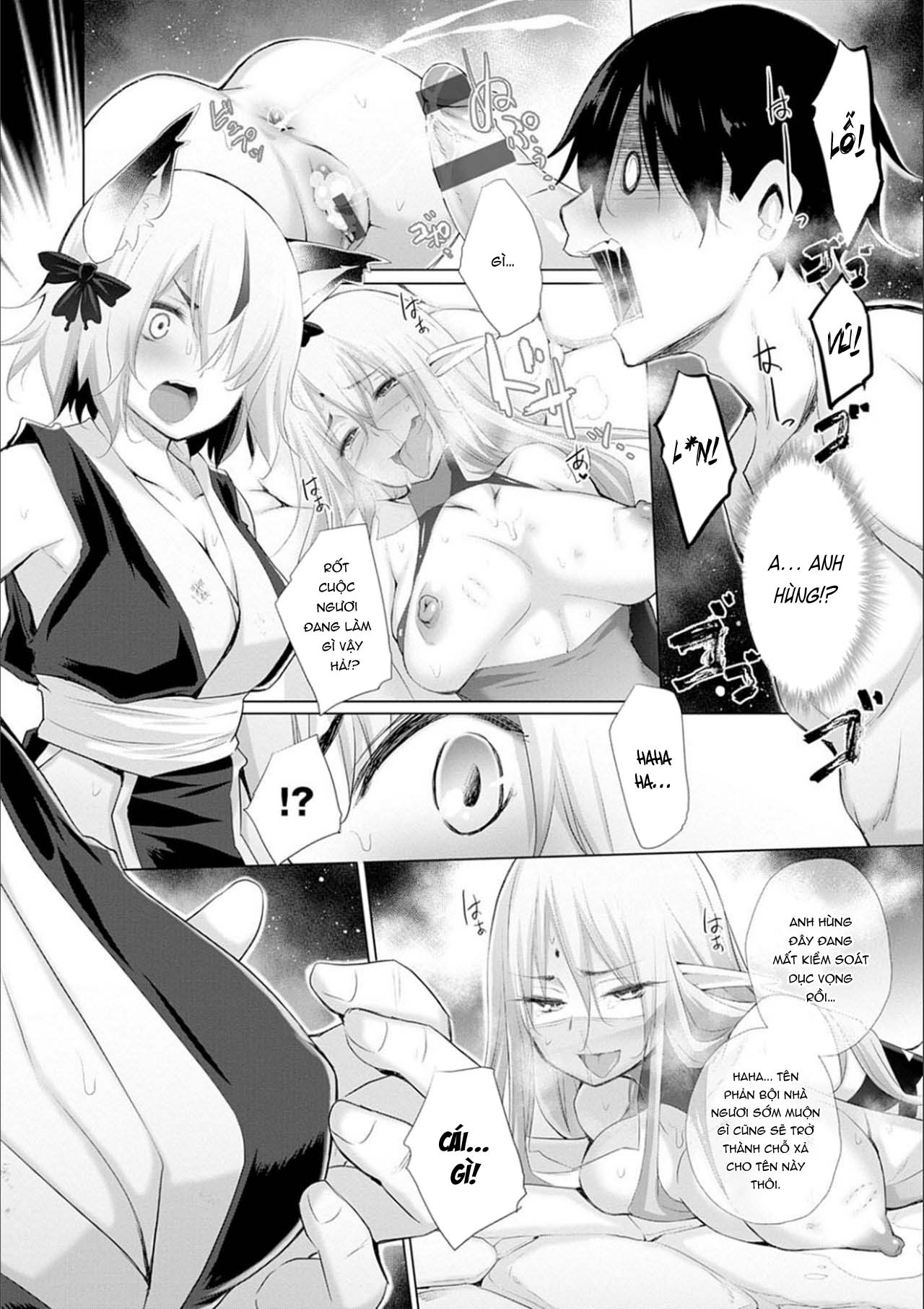 Đọc truyện hentai Sau Khi Chuyển Sinh Tôi Thịt Cả Thế Giới - Chap 6: Dục cảnh bé tai mèo