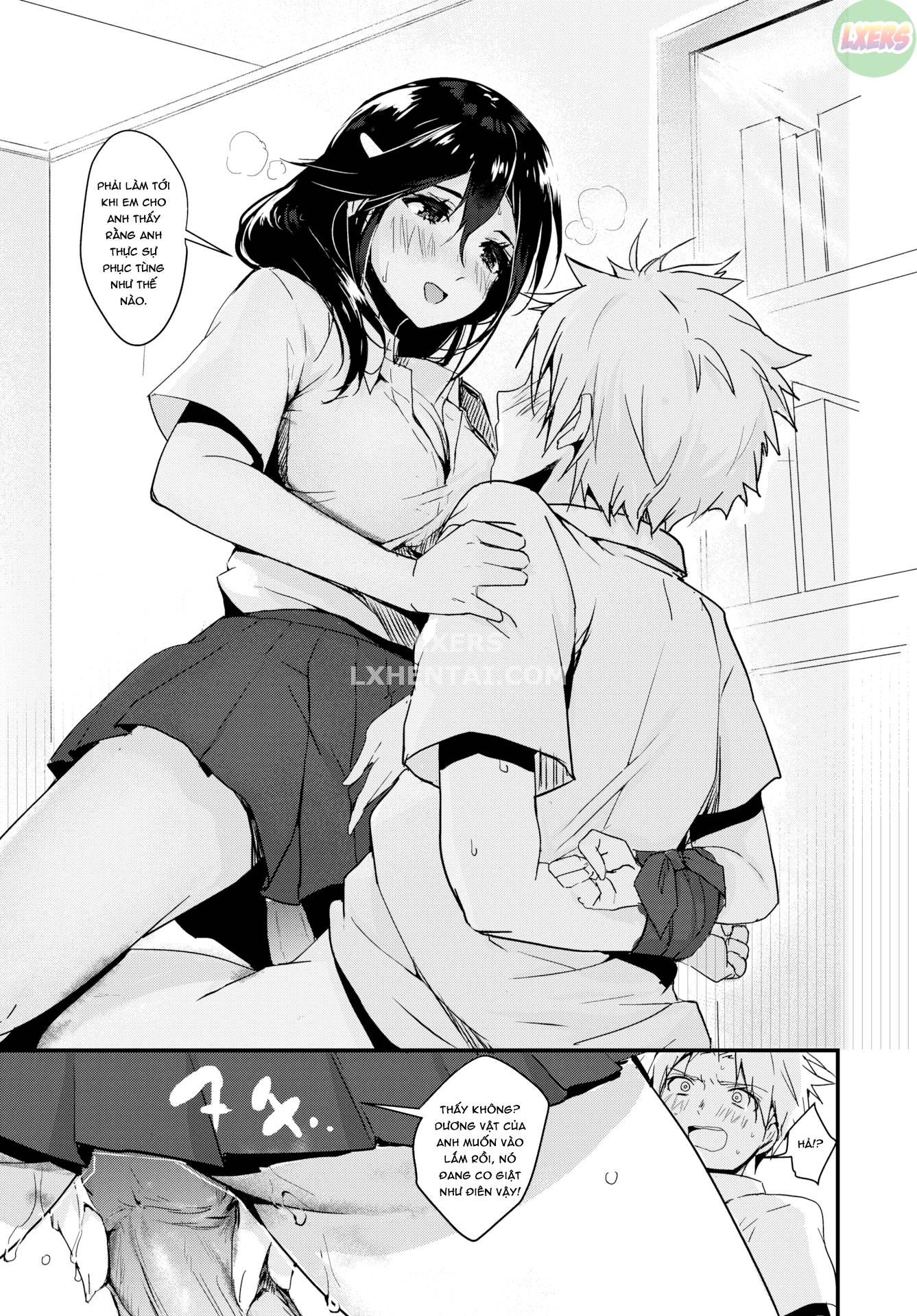 Đọc truyện hentai Cuộc huẩn luyện bí mật của Hội trưởng hội học sinh - Oneshot