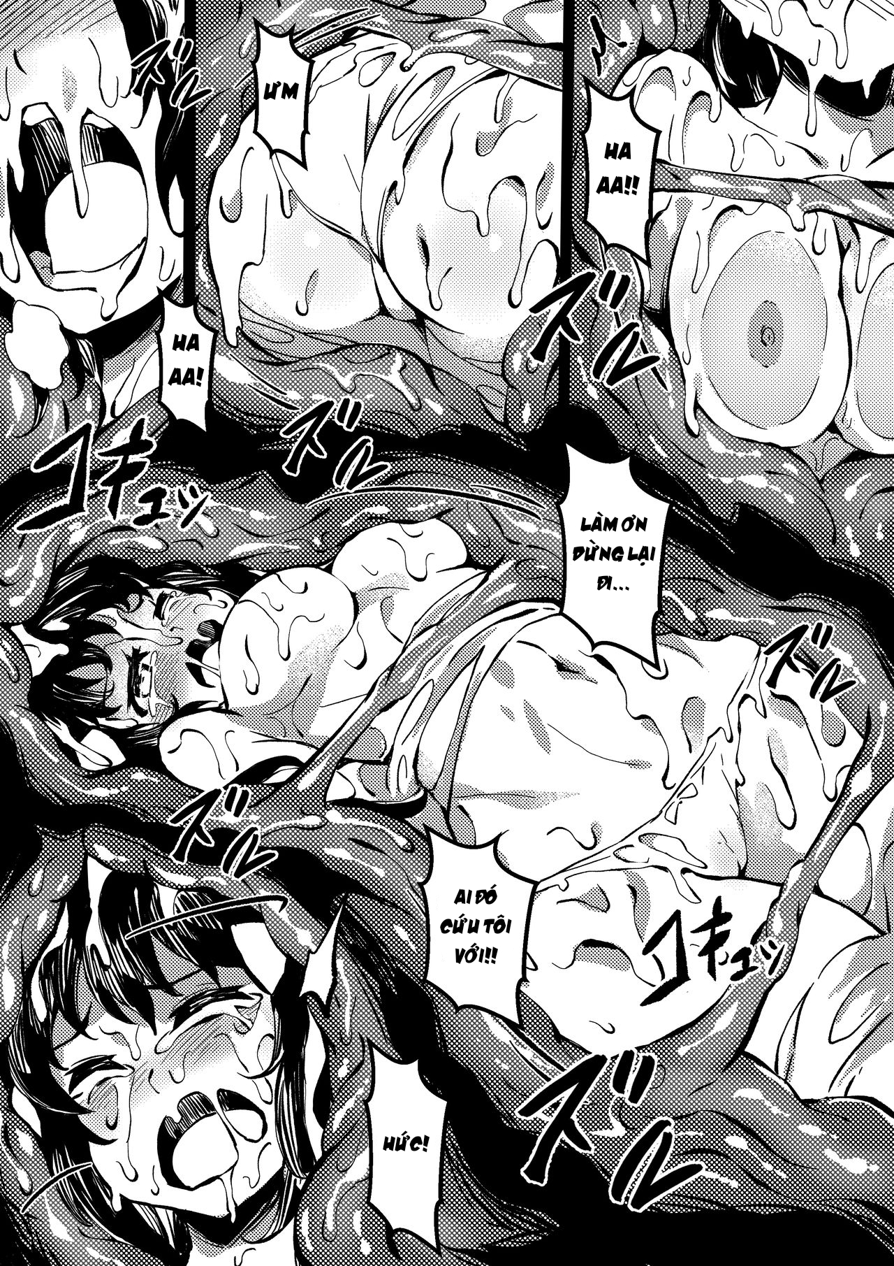 Đọc truyện hentai Hikari và nàng nhện. - Oneshot: Bẩn bựa và nhầy nhụa!