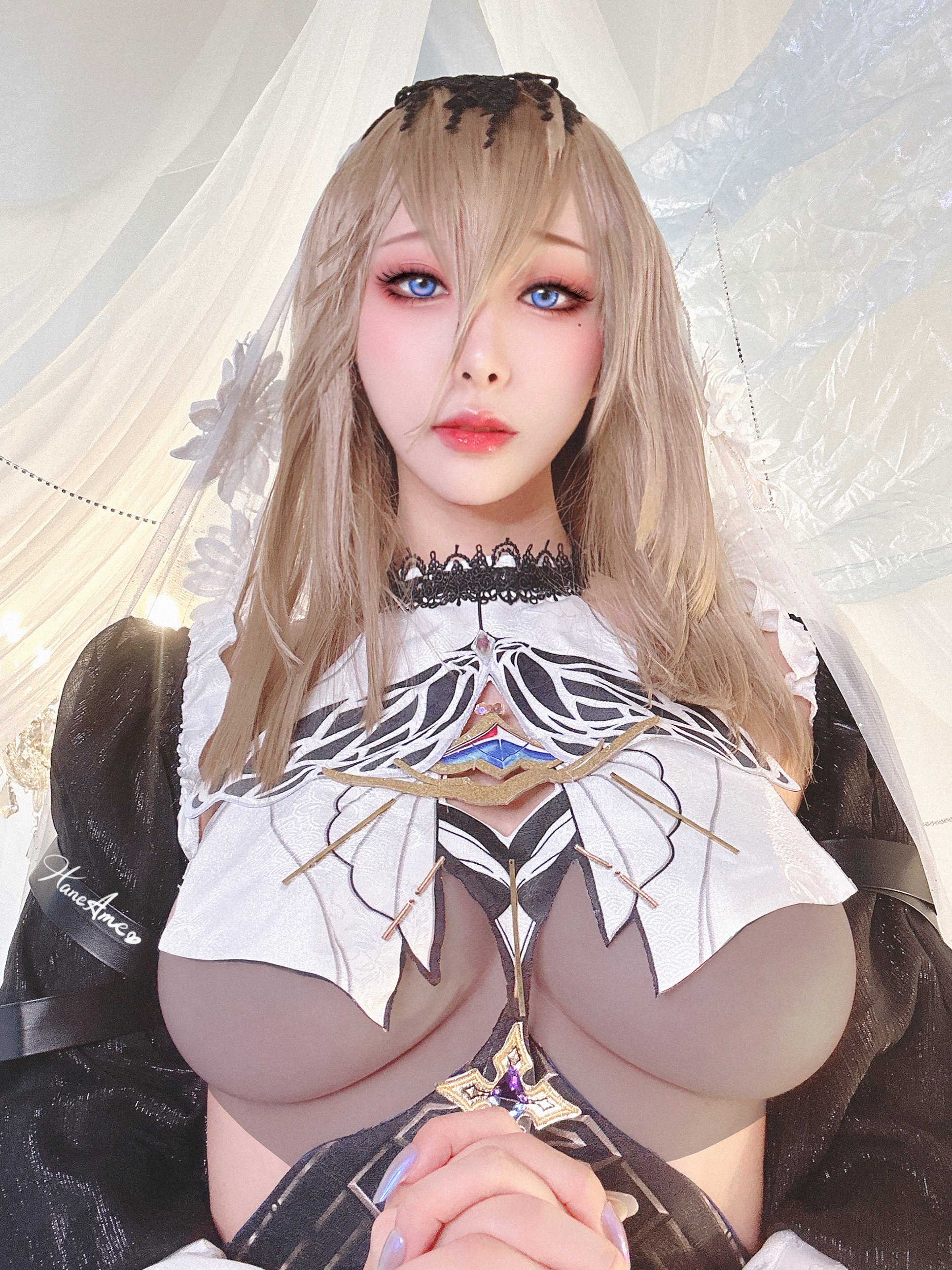 Đọc truyện hentai Tuyển tập Albums siêu phẩm Cosplay - Chap 554 - HaneAme - Aponia (Honkai Impact 3)