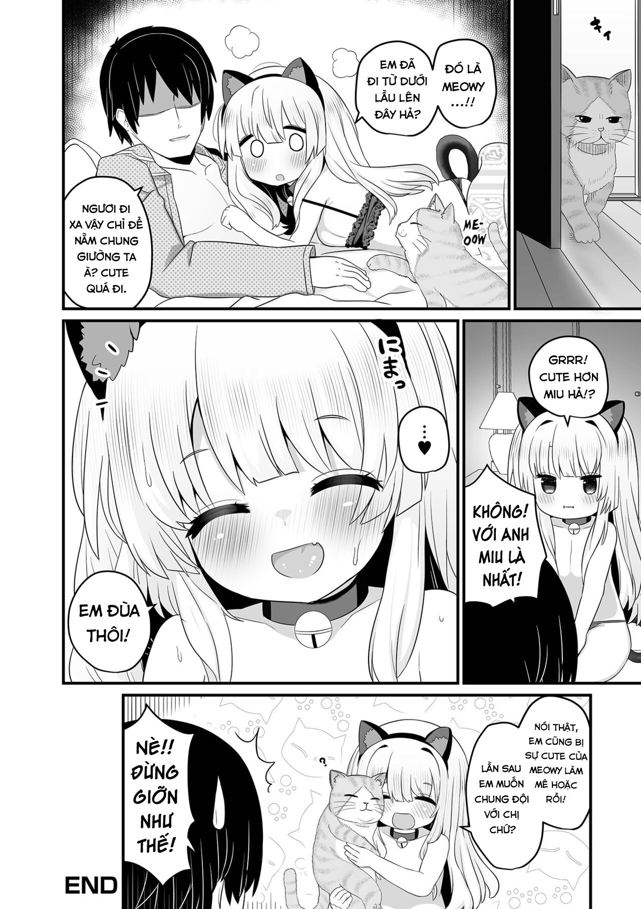 Đọc truyện hentai Bé mèo giận dỗi - Oneshot