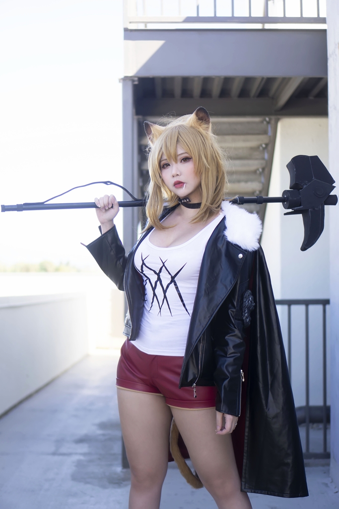 Đọc truyện hentai Tuyển tập Albums siêu phẩm Cosplay - Chap 314 - Hana Bunny – Siege (Arknights)