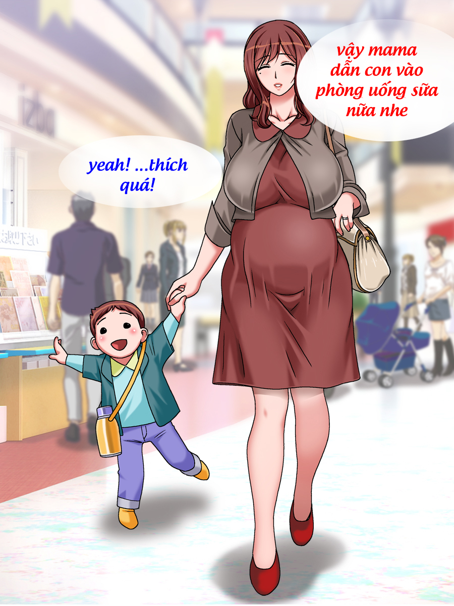 Đọc truyện hentai Milk Cup Maman - Oneshot