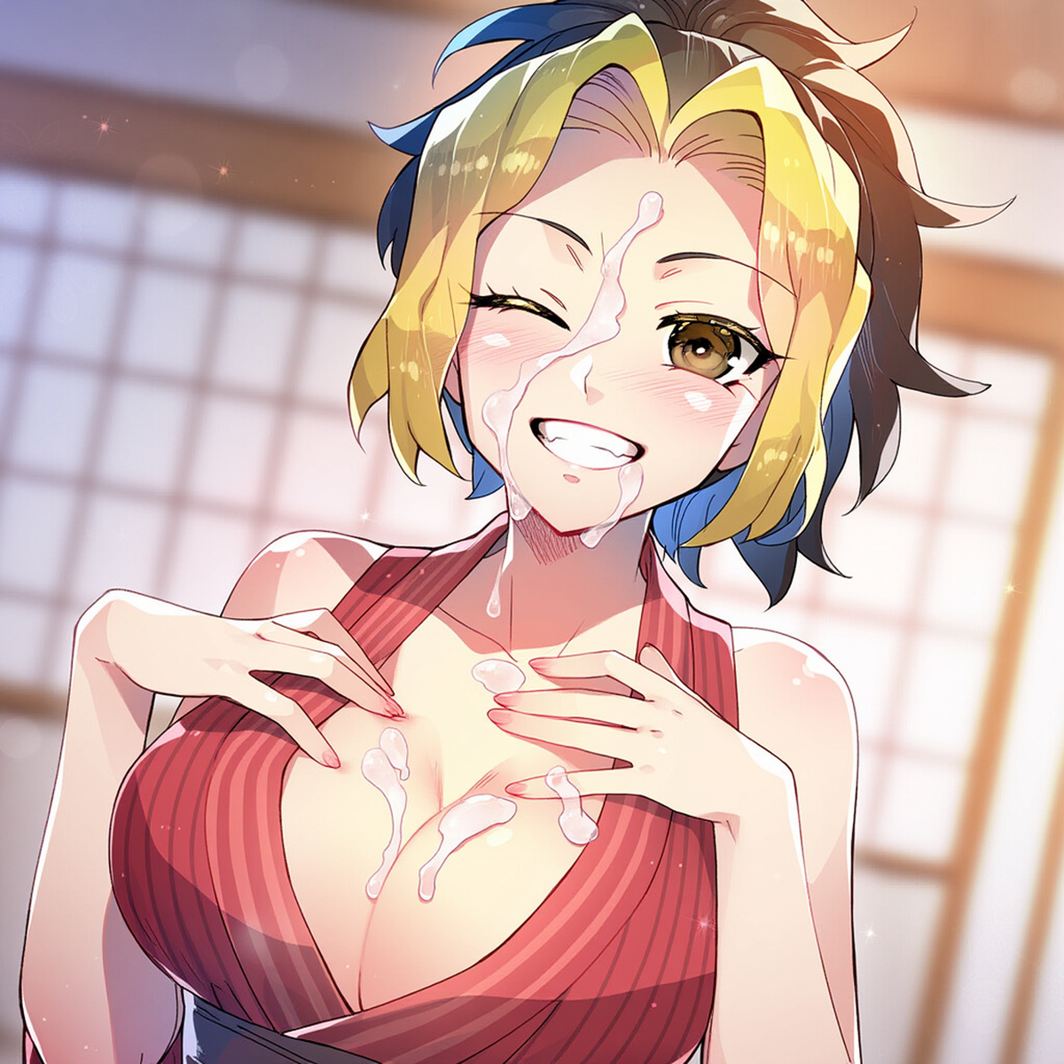 Đọc truyện hentai Tuyển tập Albums Art hentai - Chap 495 - Iguro Vs Uzui Tengen's Wives