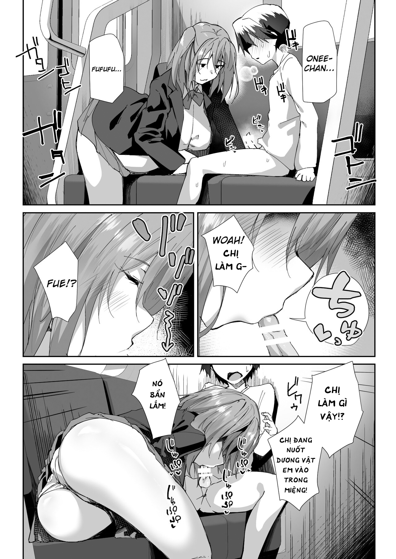 Đọc truyện hentai Pregnant JK Preys on Shota that Sat in Priority Seating - Oneshot