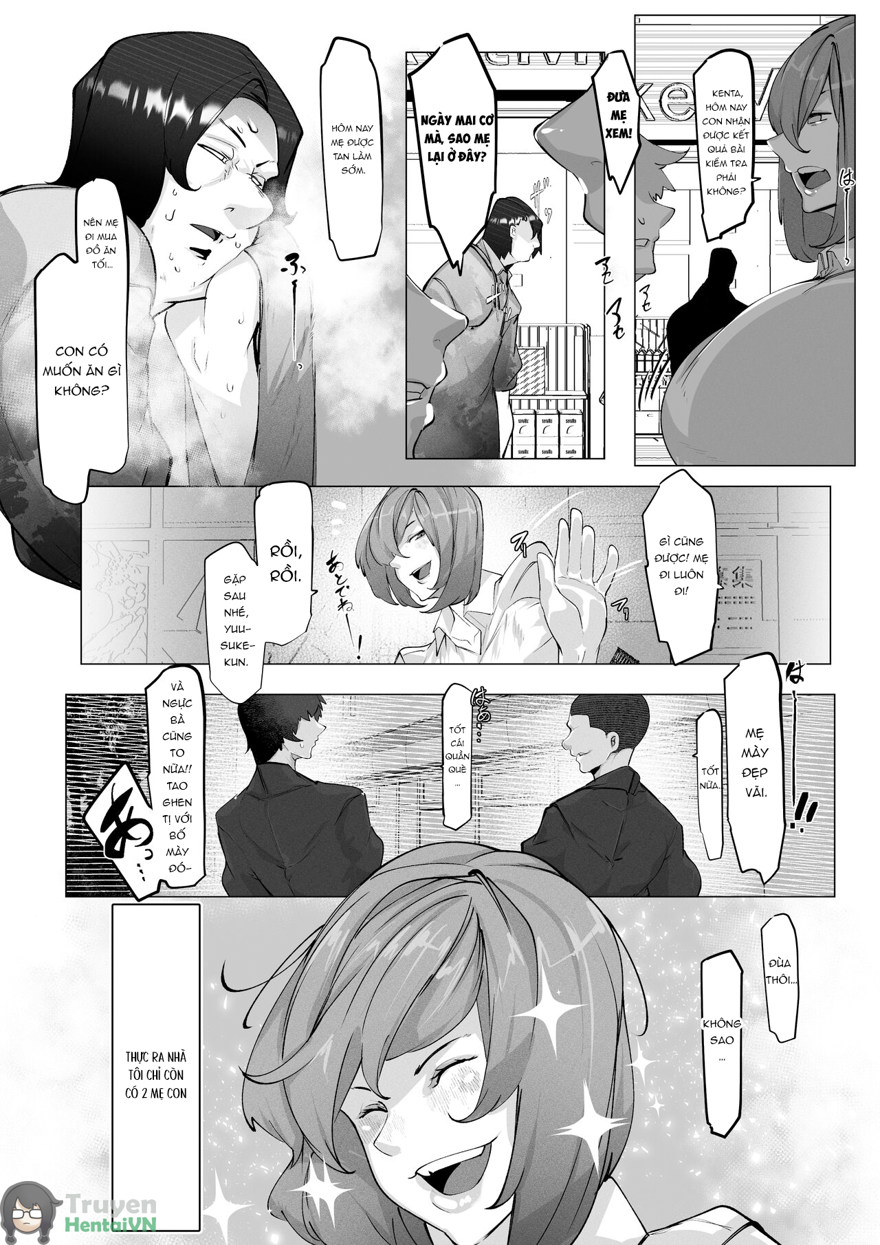 Đọc truyện hentai Thằng con báo đời làm người mẹ bị hiếp đến mang thai - oneshot