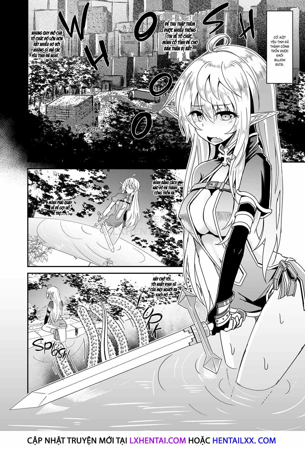 Đọc truyện hentai Nàng Elf chạy trốn - Chap 1