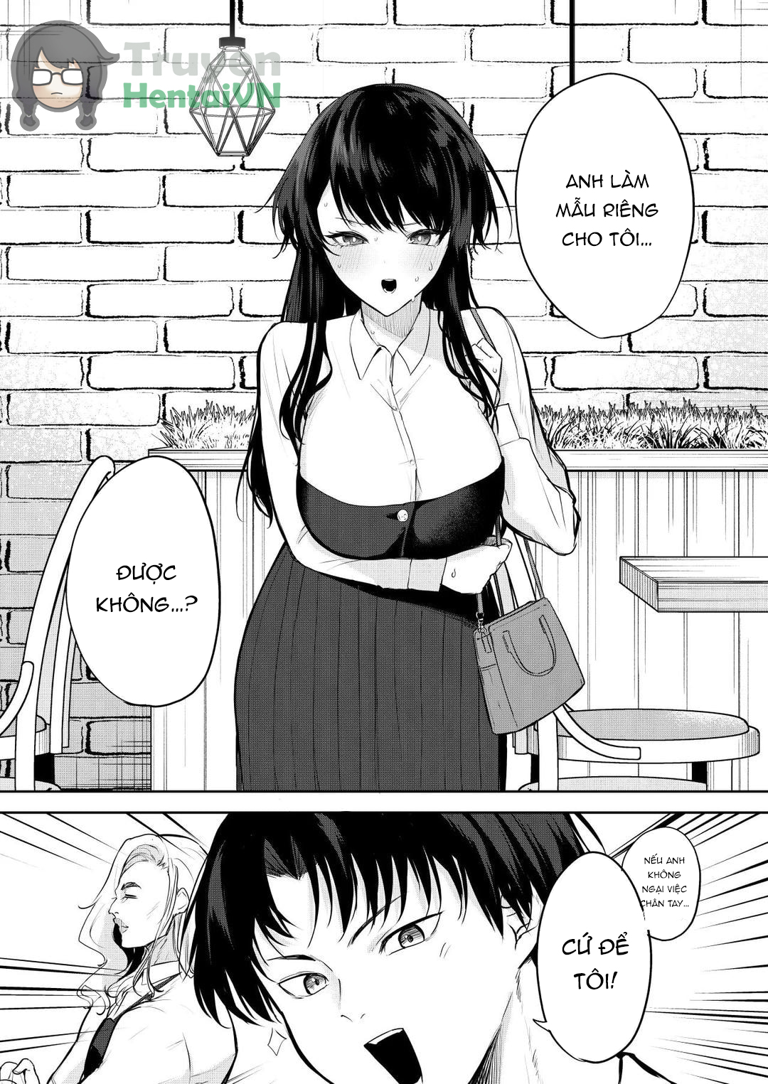 Đọc truyện hentai Would you like to be an erotic manga model? - Oneshot