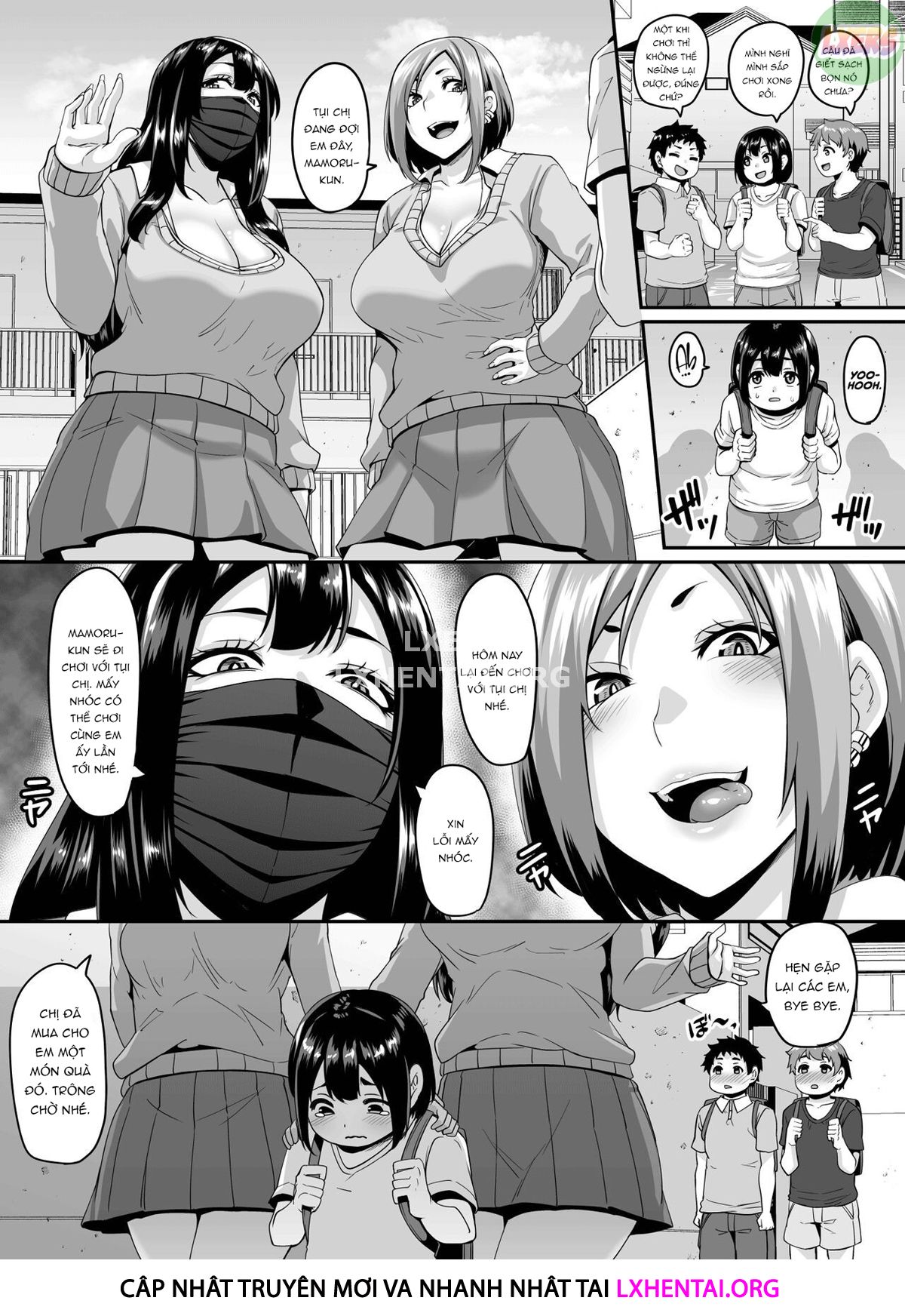 Đọc truyện hentai Papa-Katsu Bitch No Atashi-Ra Ga Anta No Otouto O Katte Mesuiki Yarichin-Kun Ni Shite Kawaigatteageru - Oneshot
