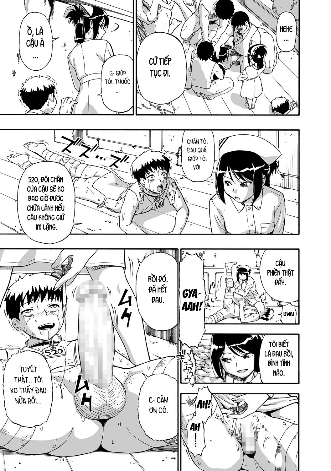 Đọc truyện hentai Gusha no Ishi - Chap 4: Nơi đó là?