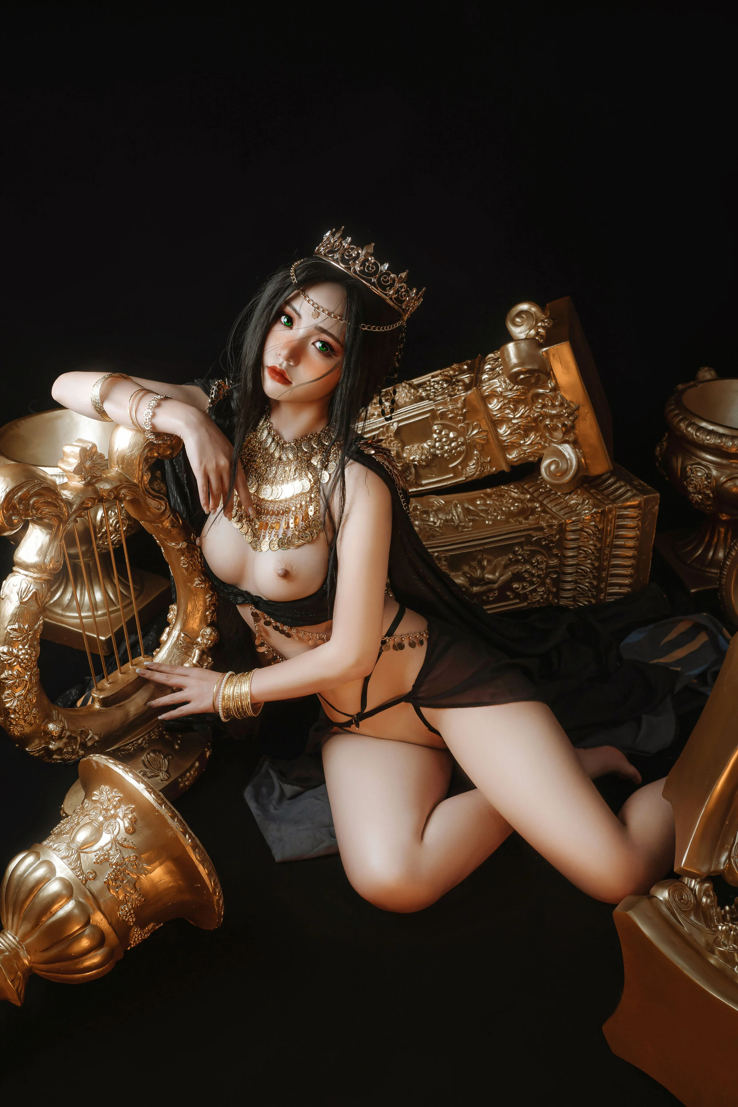 Đọc truyện hentai Tuyển tập Albums siêu phẩm Cosplay - Chap 567 - Cracking Girl Meow Xiaoji - Wind Chime Princess (Aeolian)