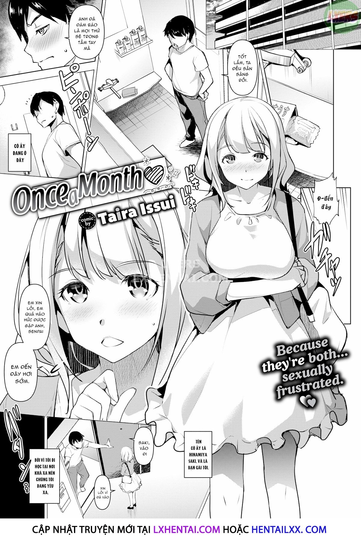 Đọc truyện hentai Mỗi tháng một lần - Oneshot