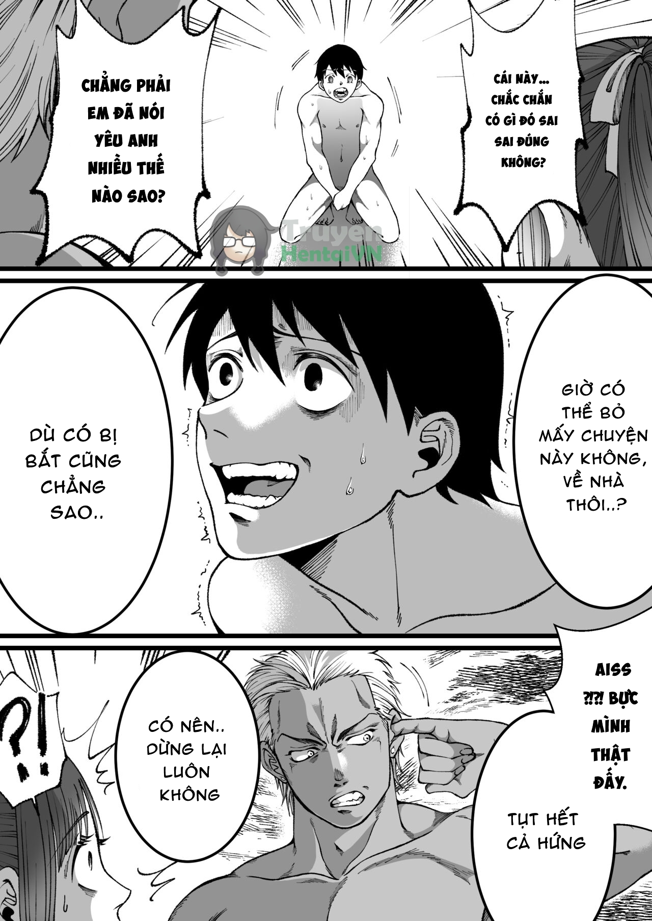 Đọc truyện hentai Boy tóc vàng cùng nữ sinh Hàn quốc - Oneshot