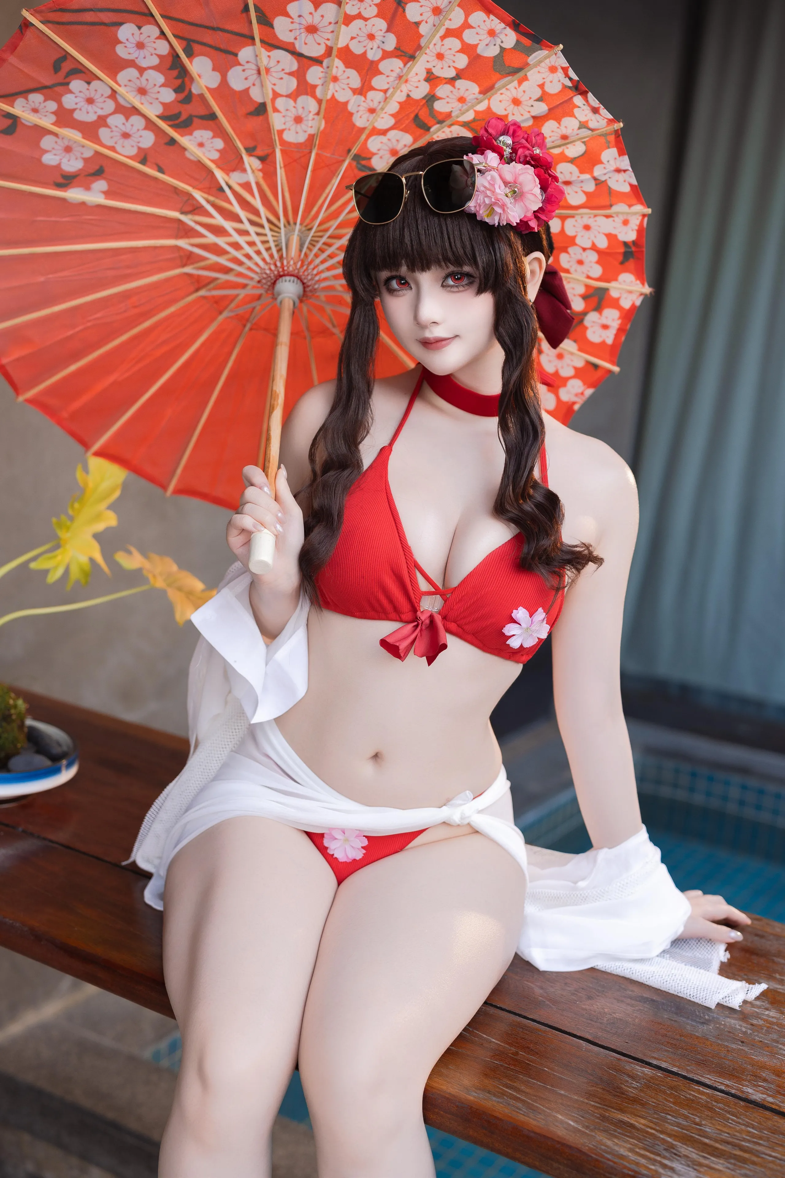 Đọc truyện hentai Tuyển tập Albums siêu phẩm Cosplay - Chap 966 - Fish - Sakura Swimsuit