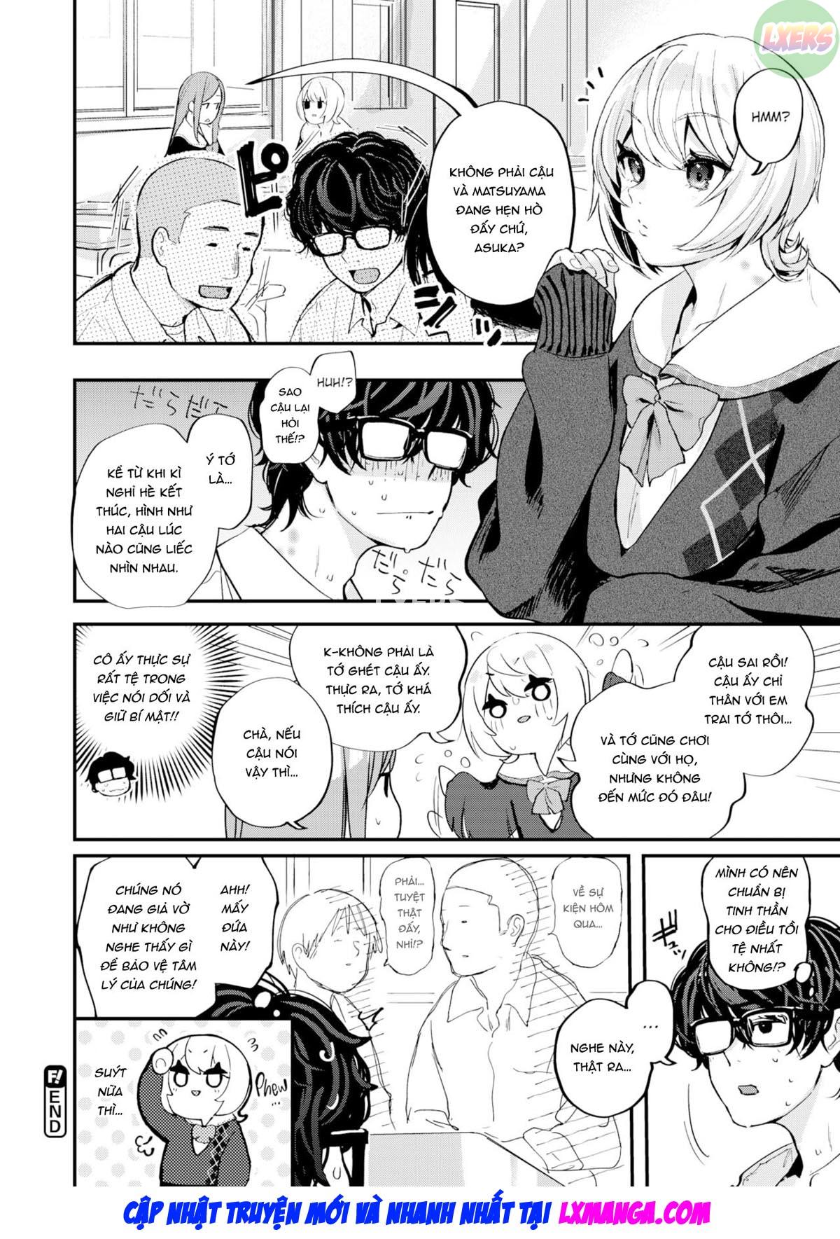 Đọc truyện hentai Nụ hôn tan chảy im lặng - Oneshot